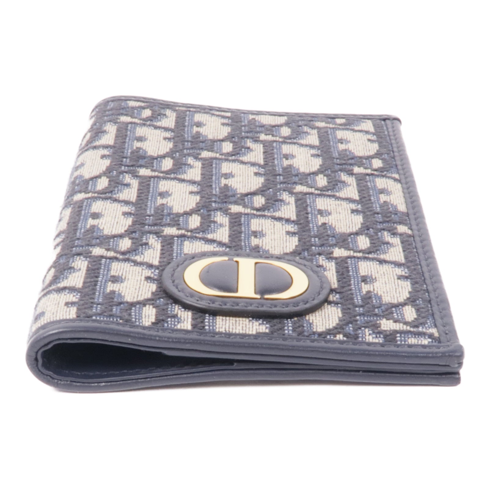 Dior 帆布Card/Passport Case金扣卡片套/護照套