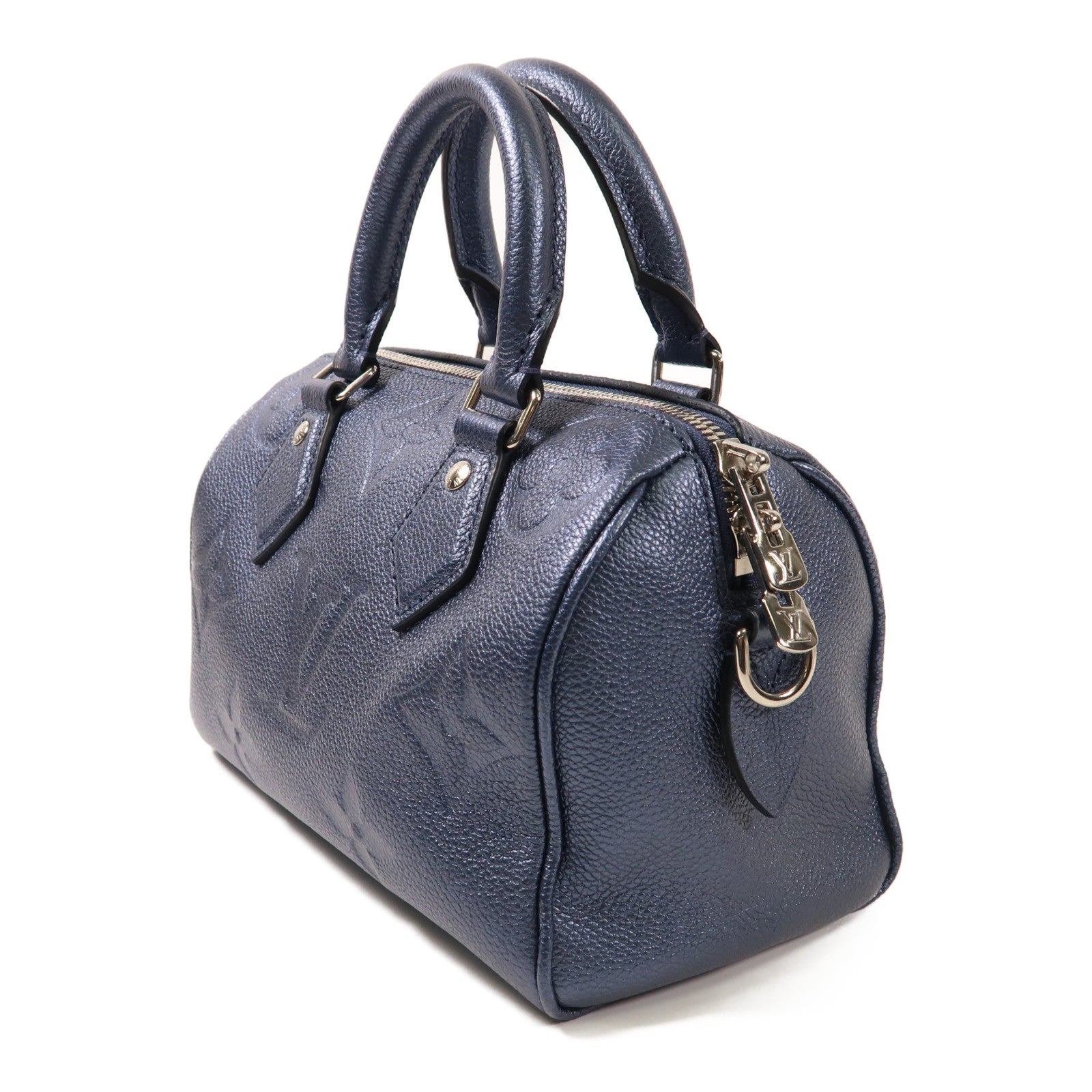 LOUIS VUITTON Empreinte皮革Speedy Bandouliere 20銀扣手挽肩背兩用袋