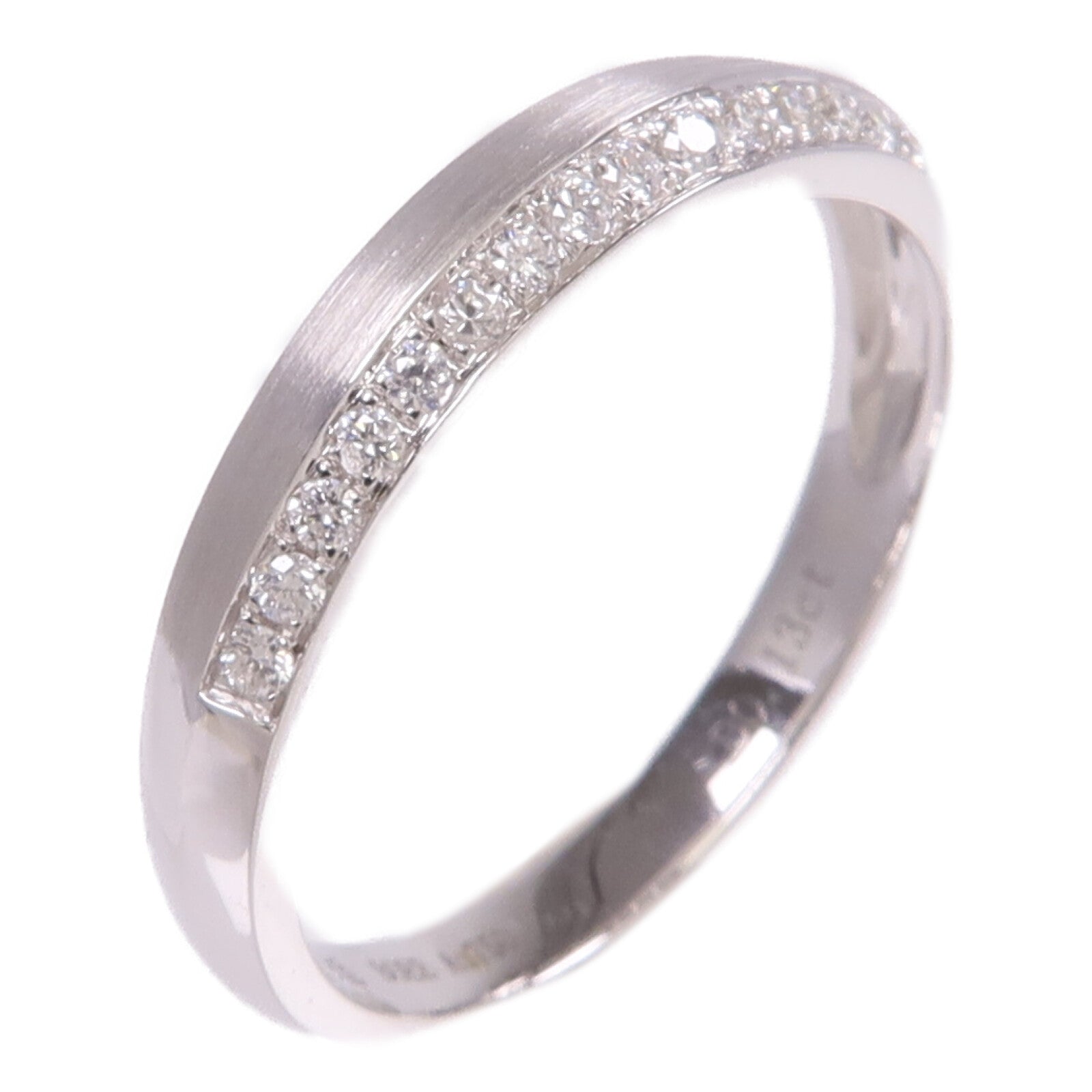 JEWELRY 【激減優惠】18K白金Diamond Ring鑽石戒指US#6.5