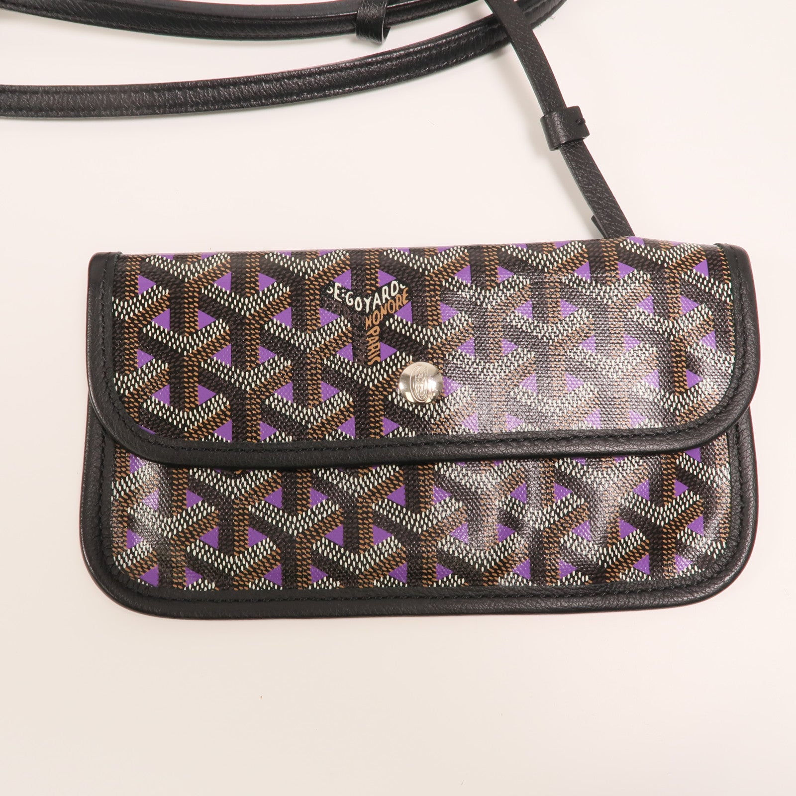 GOYARD 塗層帆布Saint Louis GM銀扣肩背袋
