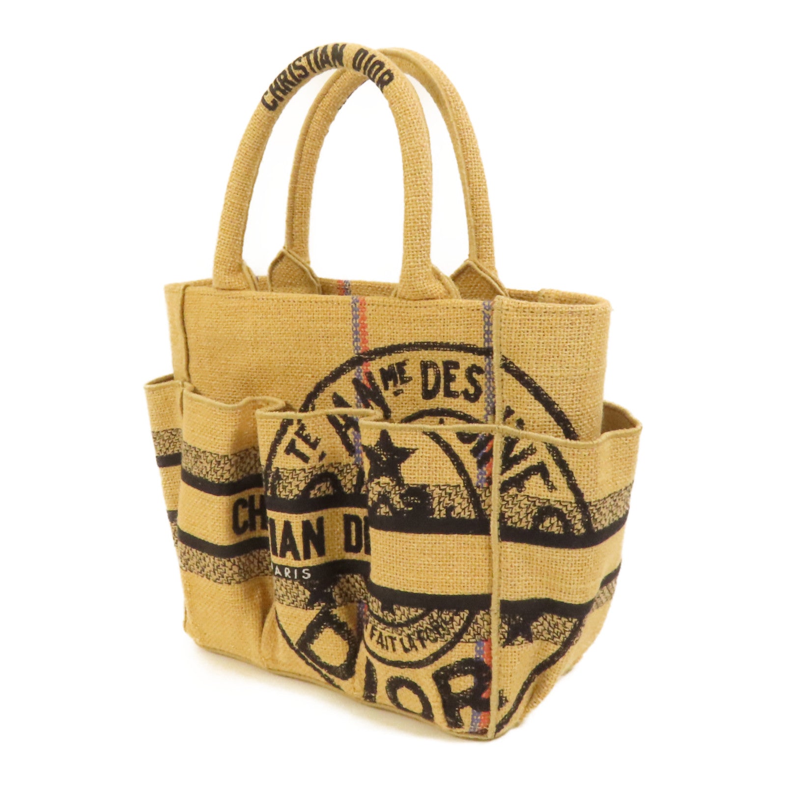 Dior 帆布Jute Catherine手挽袋