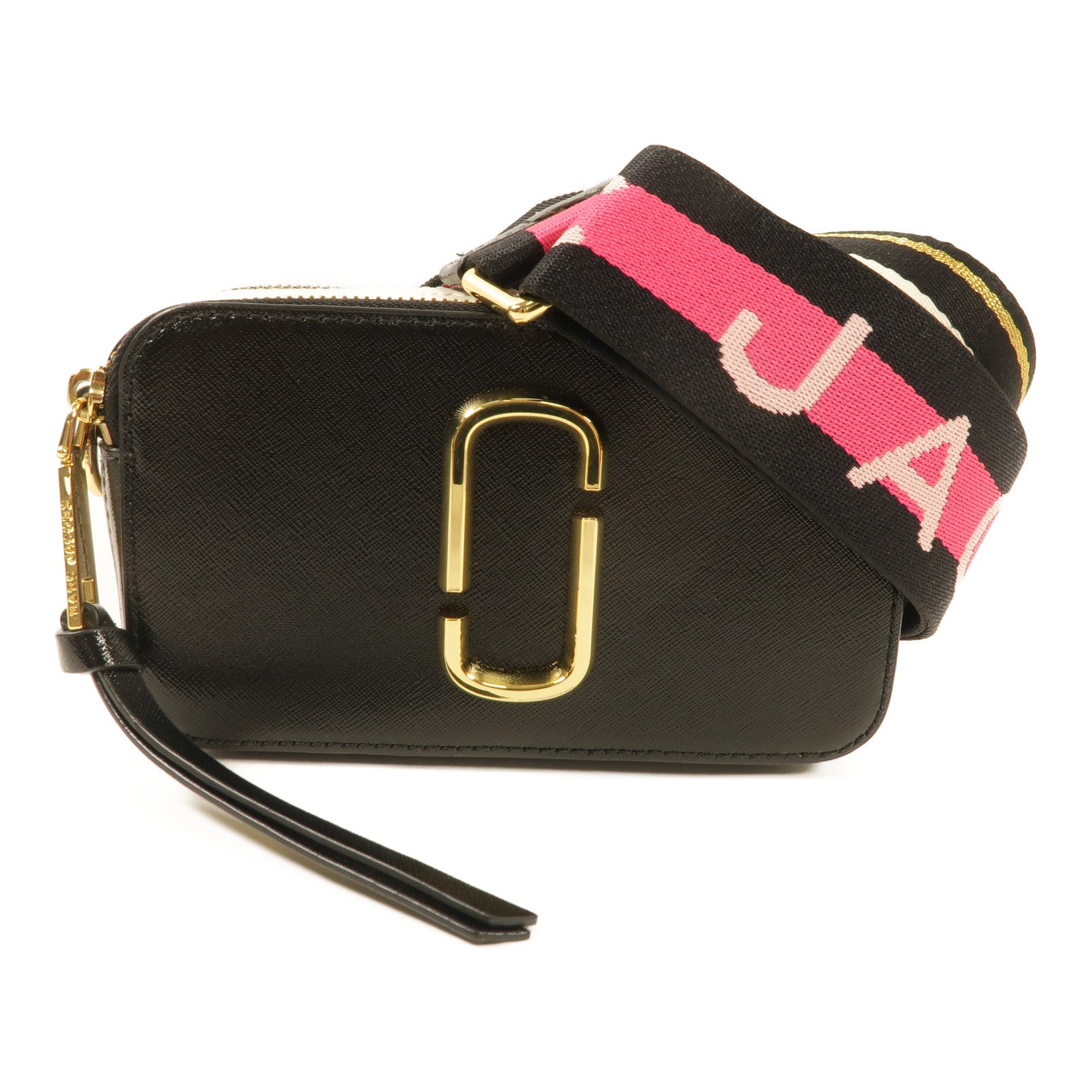 MARC JACOBS 牛皮皮革Shoulder Bag金扣肩背袋