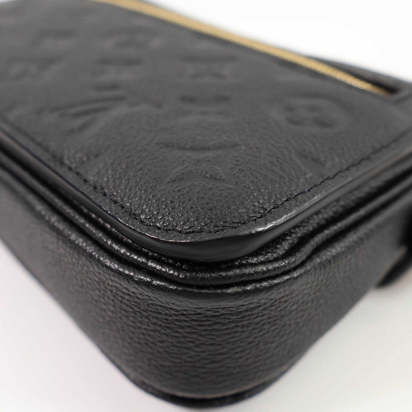 LOUIS VUITTON Monogram Empreinte Pochette Metis East West手挽肩背兩用袋