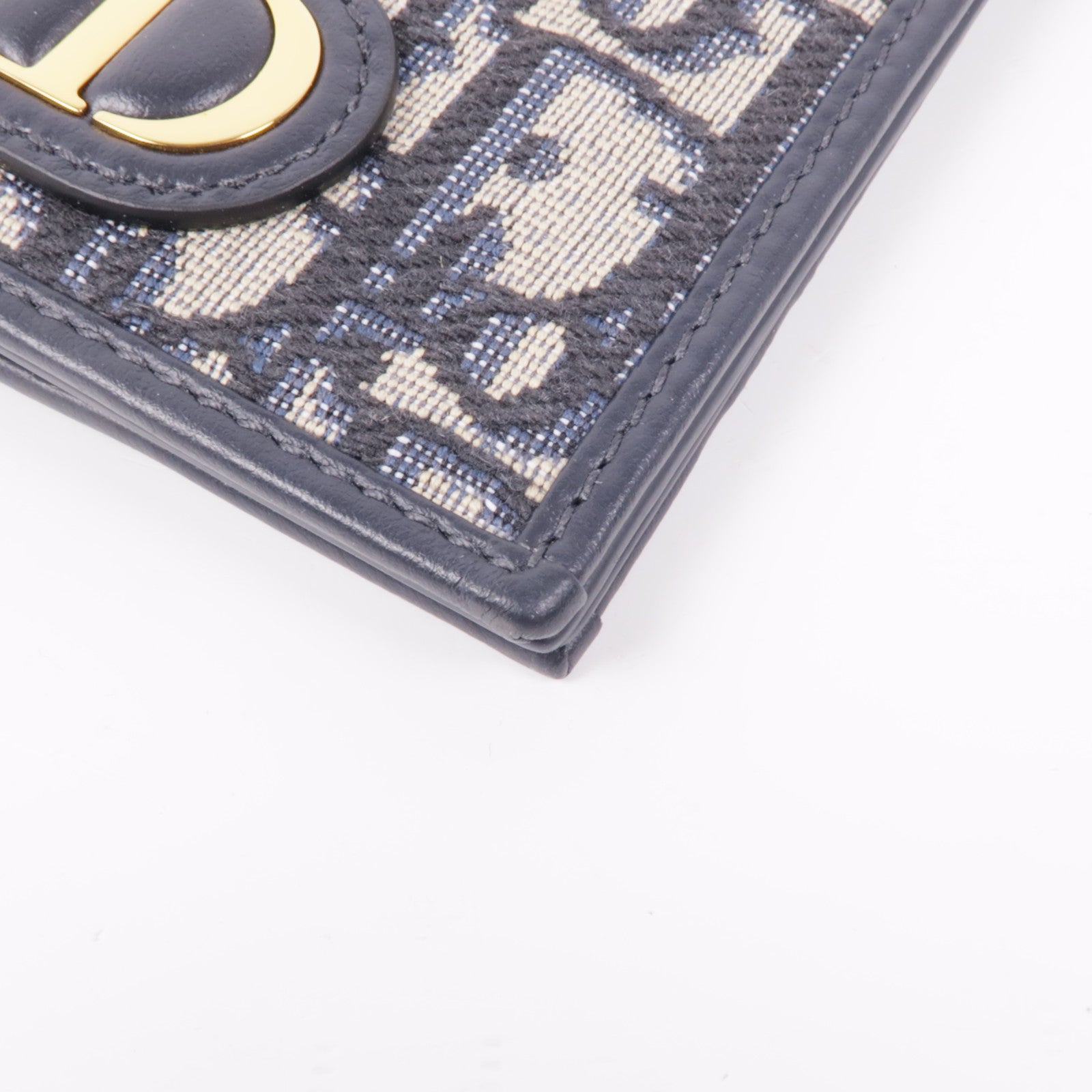 Dior 帆布Card/Passport Case金扣卡片套/護照套