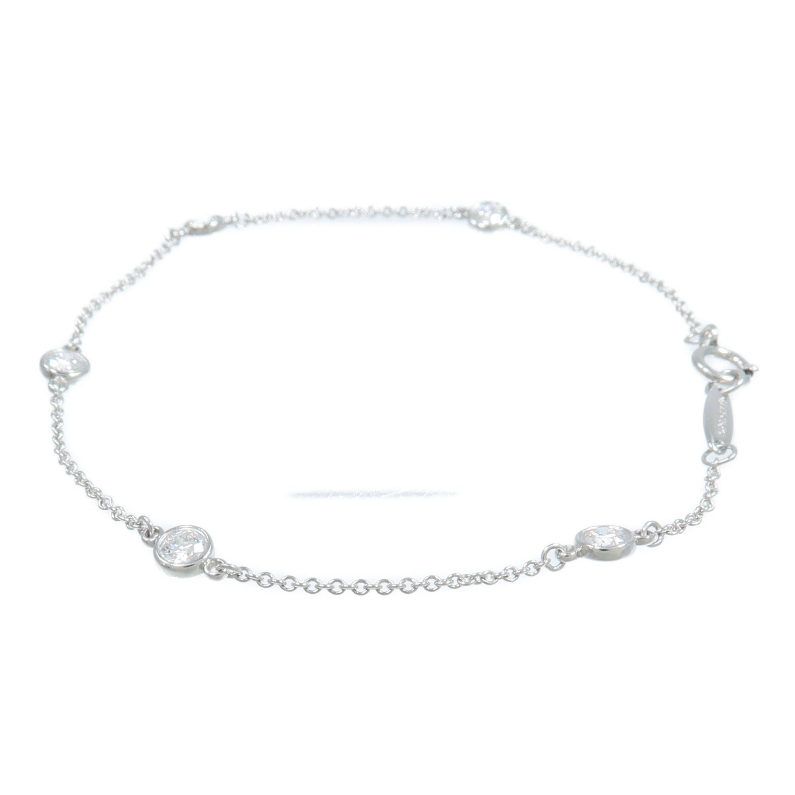TIFFANY＆CO PT950鉑金Diamond Bracelet鑽石手鏈