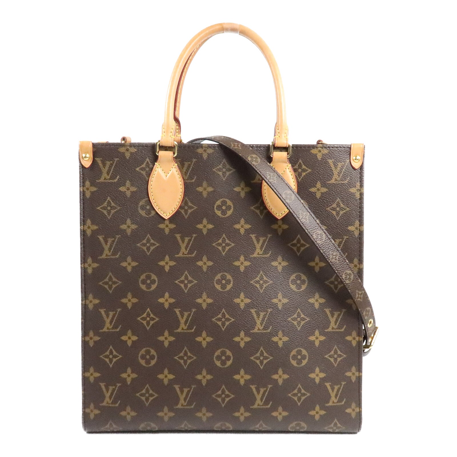 LOUIS VUITTON Monogram Sac Plat手挽袋