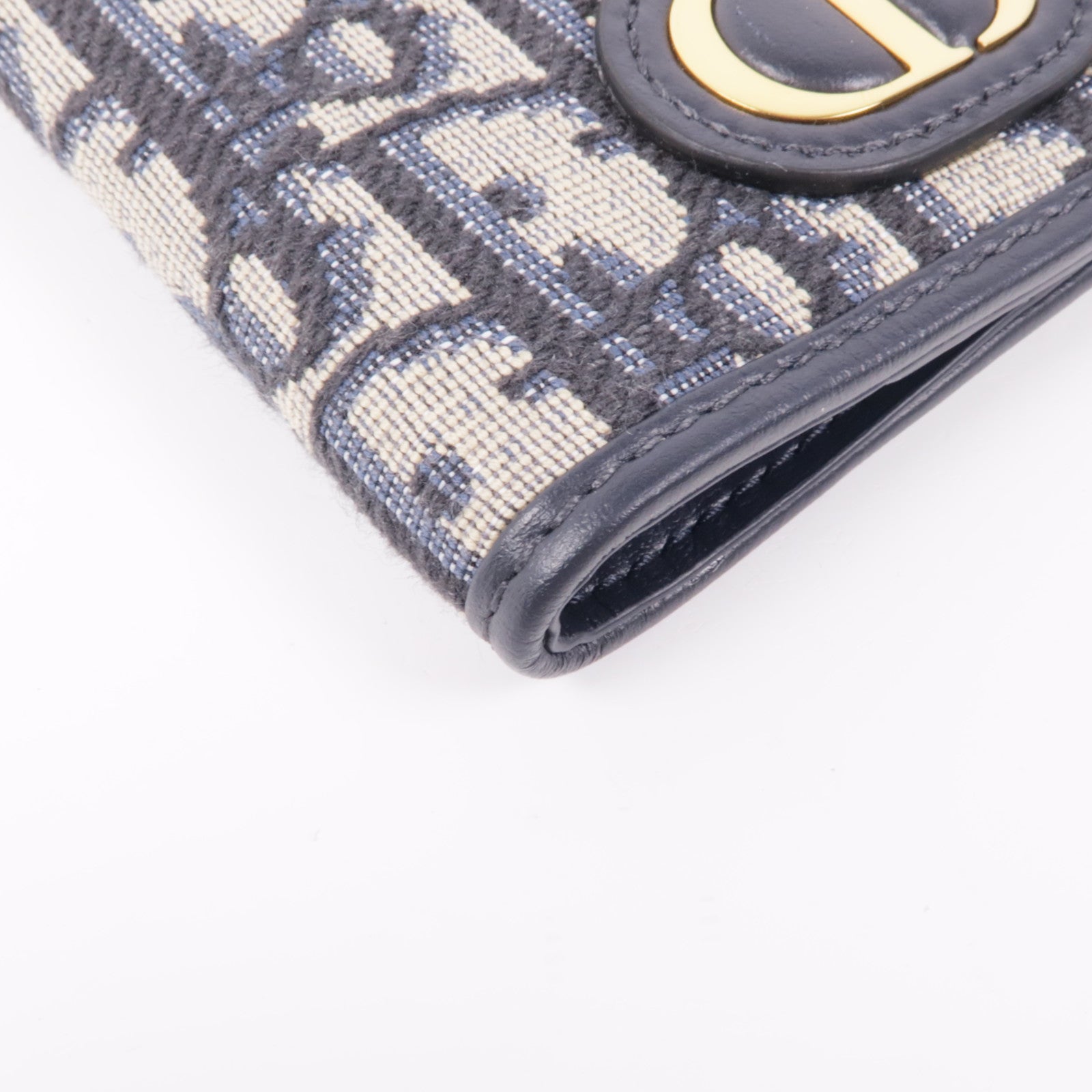Dior 帆布Card/Passport Case金扣卡片套/護照套