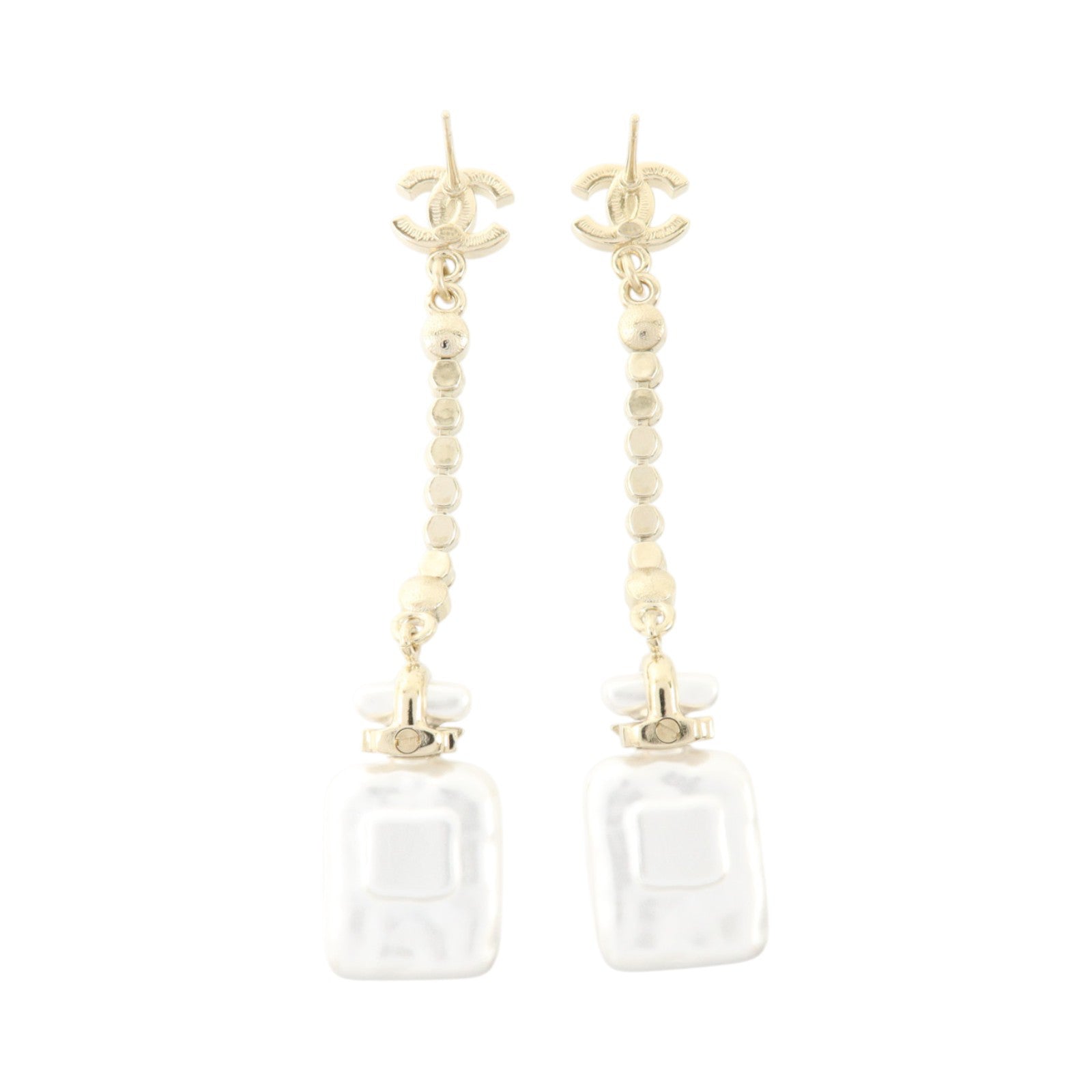 CHANEL PVC/金屬Earrings耳環