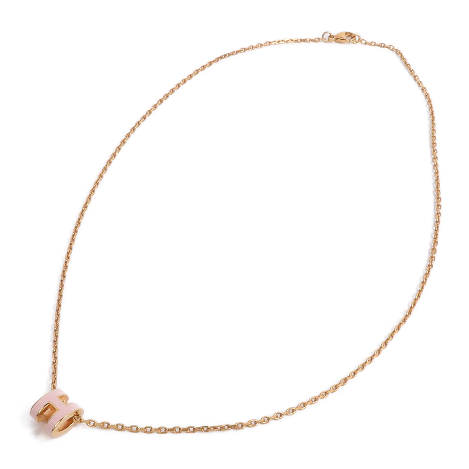HERMES 金屬Mini Pop H項鍊