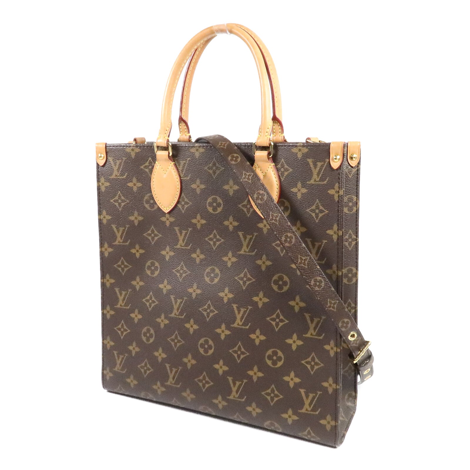 LOUIS VUITTON Monogram Sac Plat手挽袋