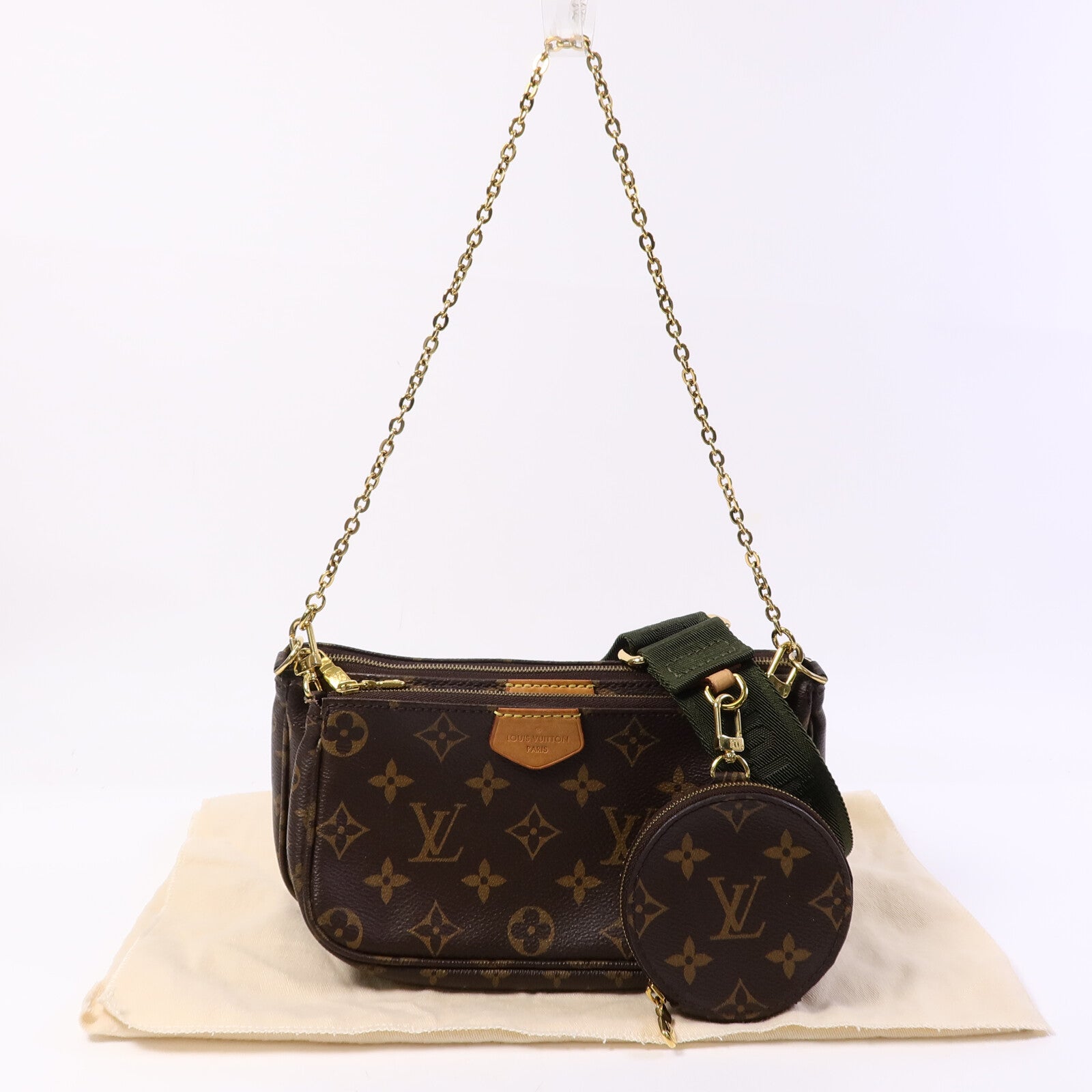 LOUIS VUITTON Monogram Multi Pochette Accessoires肩背袋
