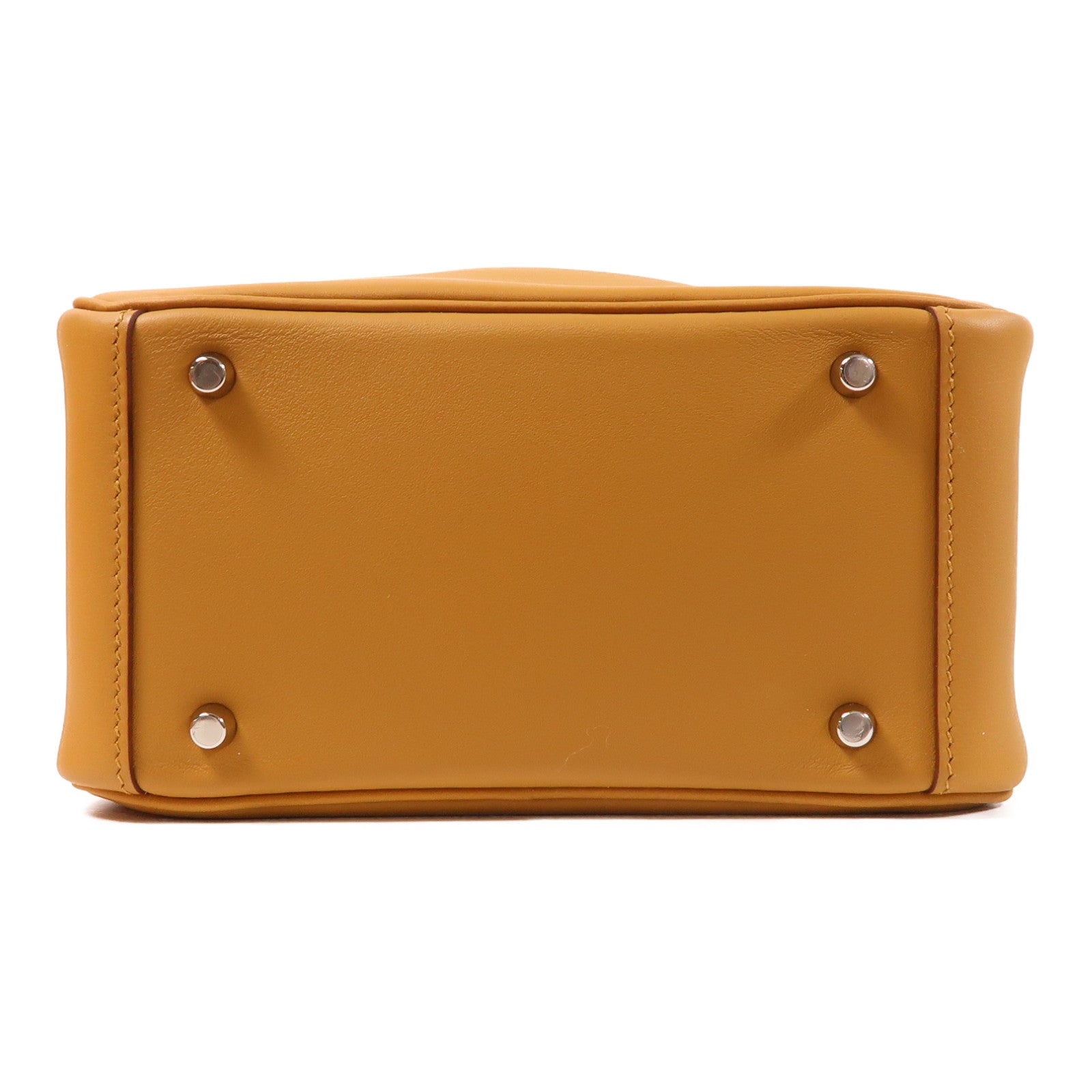HERMES 【激減優惠】Swift皮革Mini Lindy 20銀扣肩背袋