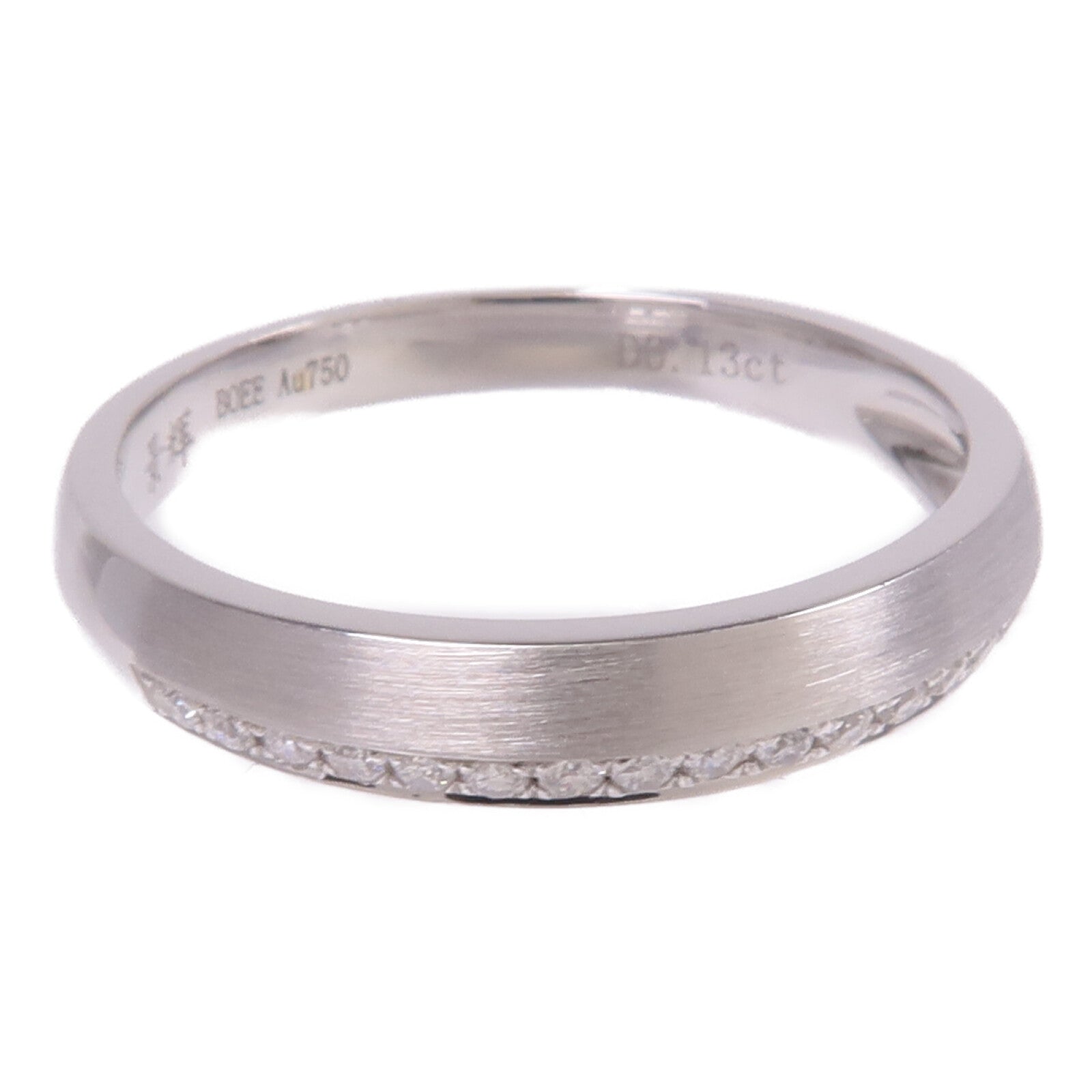 JEWELRY 【激減優惠】18K白金Diamond Ring鑽石戒指US#6.5