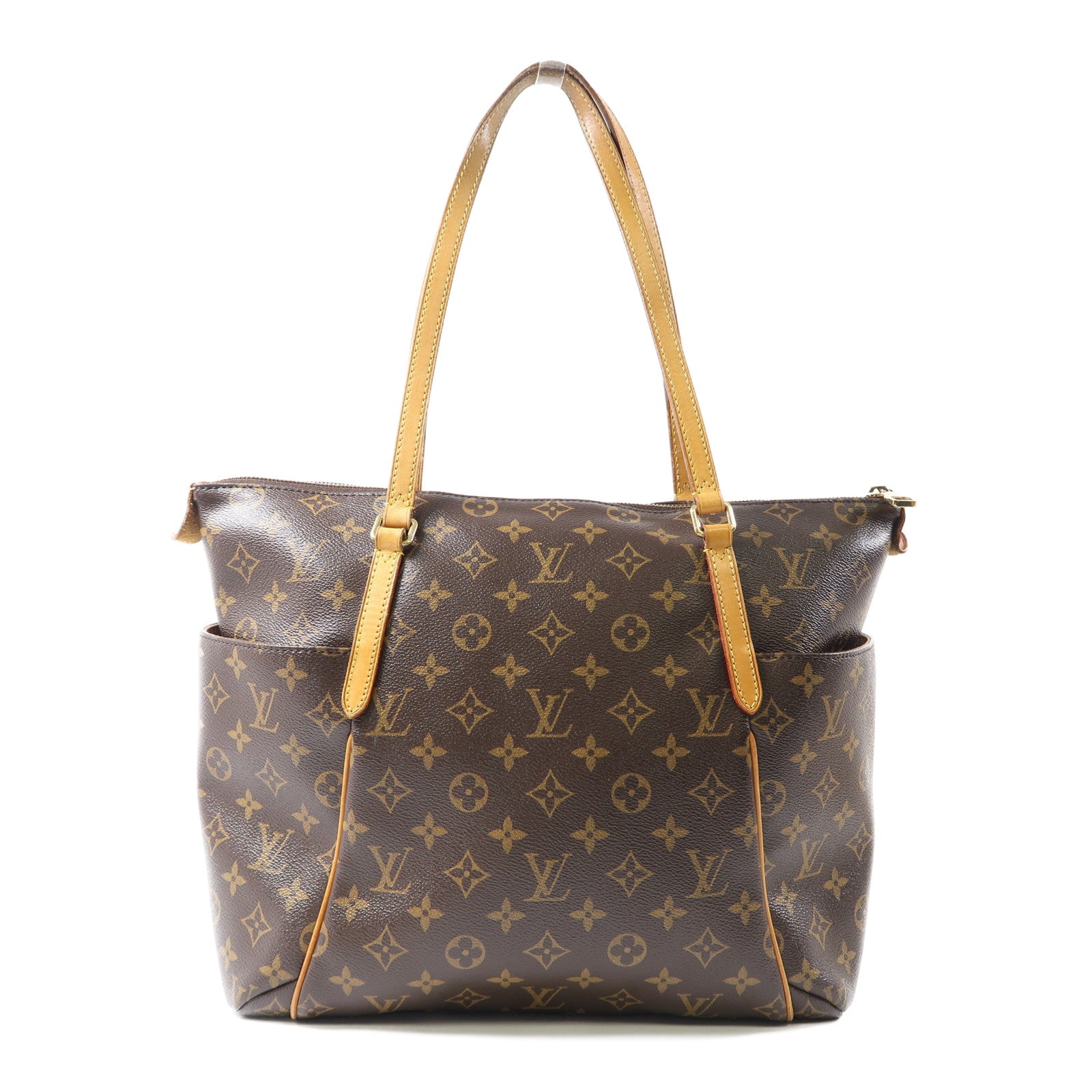 LOUIS VUITTON Monogram Totally金扣肩背袋啡色