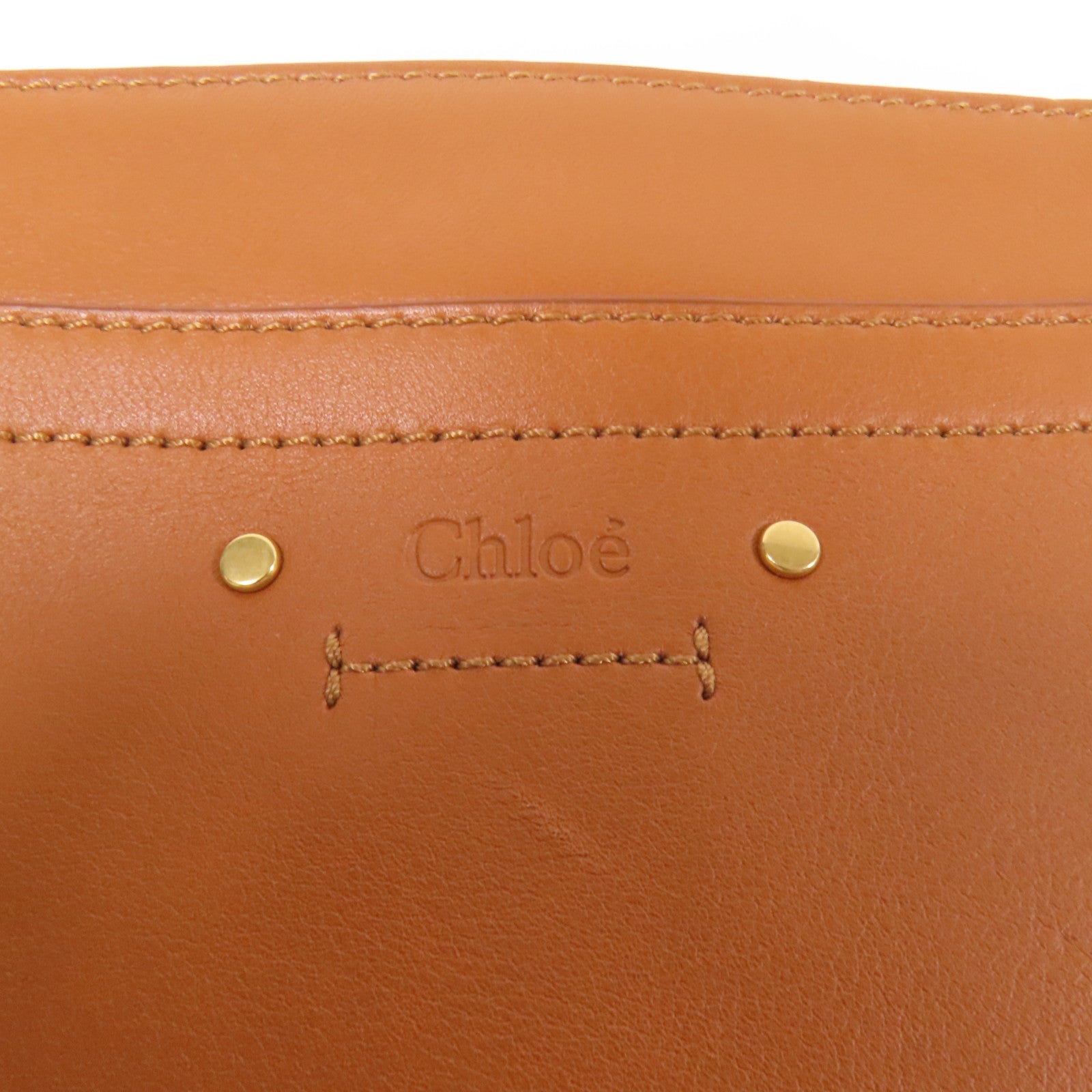 Chloe 麂皮/牛皮皮革Mini Roy金扣肩背袋