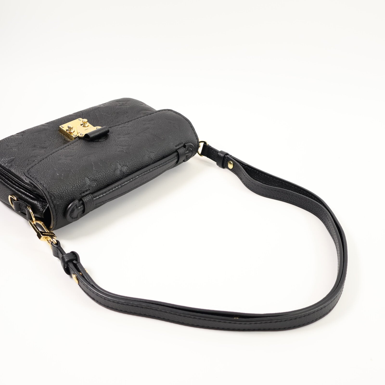 LOUIS VUITTON Monogram Empreinte Pochette Metis East West手挽肩背兩用袋