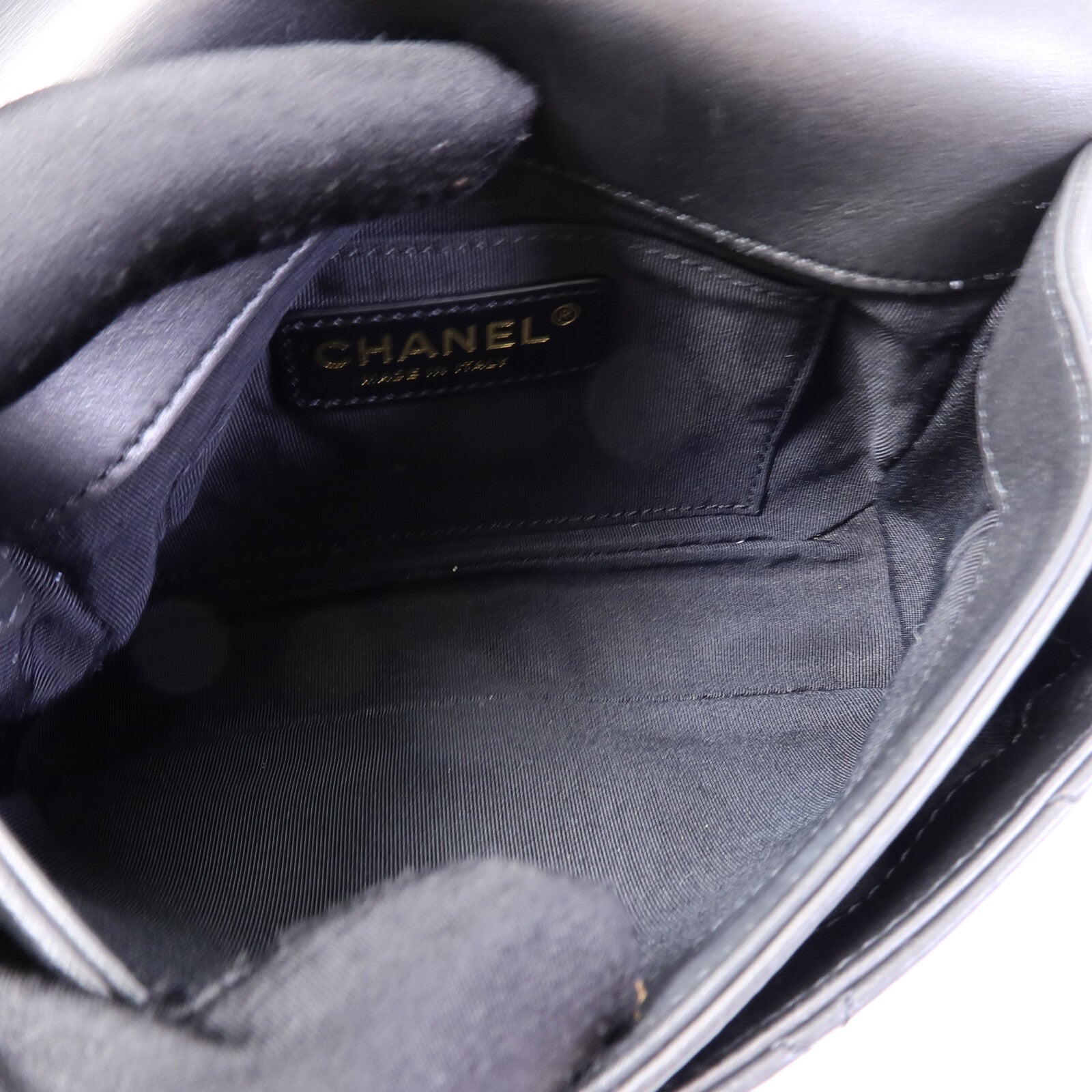 CHANEL 羊皮皮革2 Way Chain Shoulder Bag手挽肩背兩用袋
