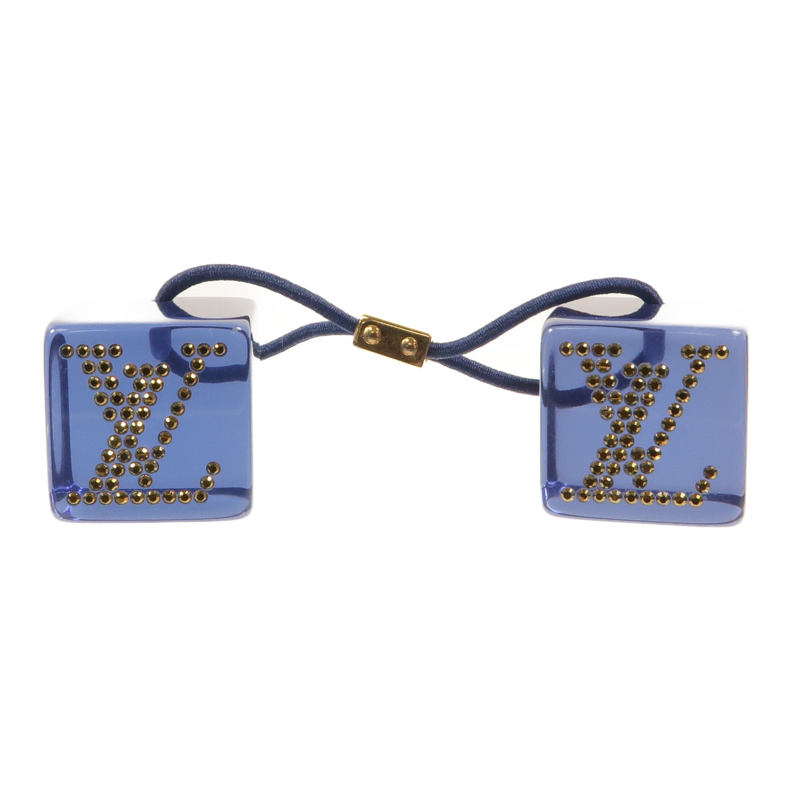 LOUIS VUITTON PVC Hair Cubes頭髮橡皮筋