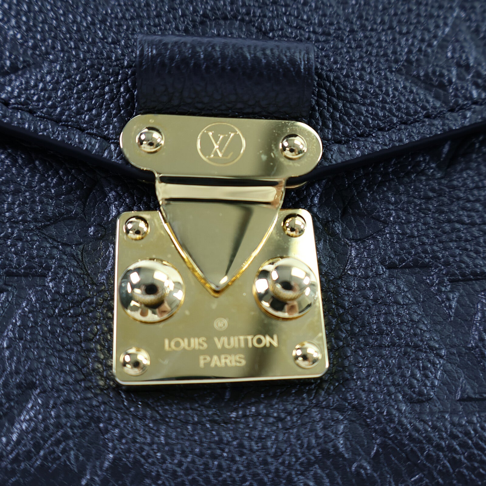 LOUIS VUITTON Monogram Empreinte Pochette Metis East West手挽肩背兩用袋