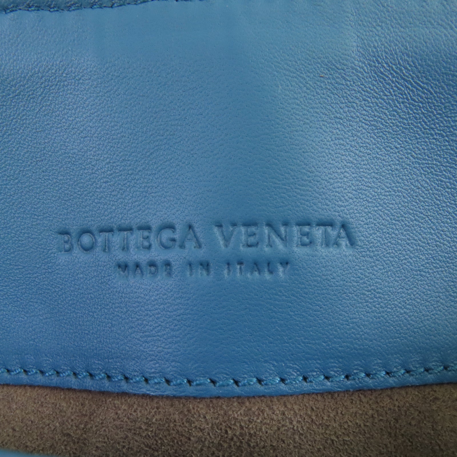BOTTEGA VENETA 織紋皮革Olimpia鏈帶肩背袋