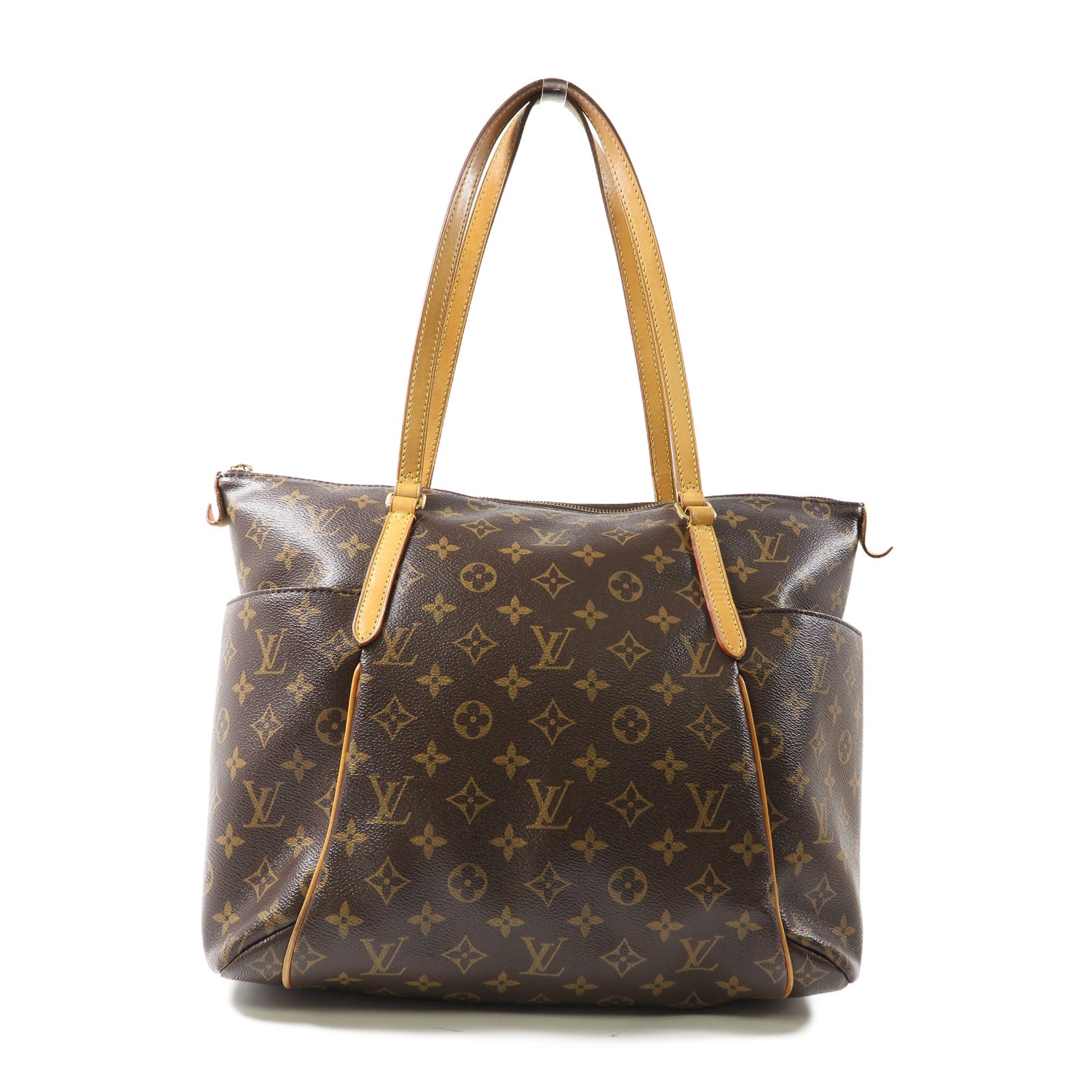 LOUIS VUITTON Monogram Totally金扣肩背袋啡色