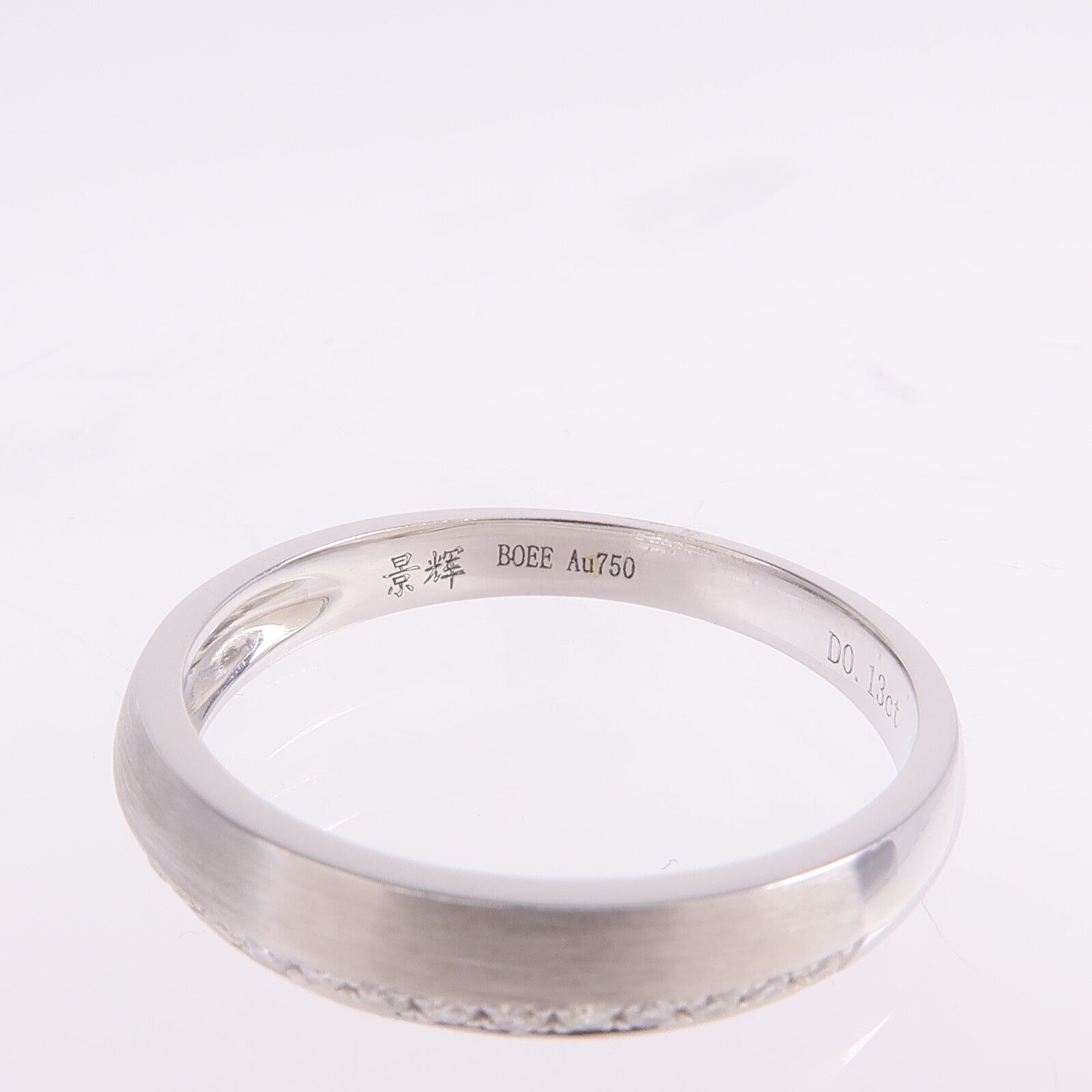 JEWELRY 【激減優惠】18K白金Diamond Ring鑽石戒指US#6.5