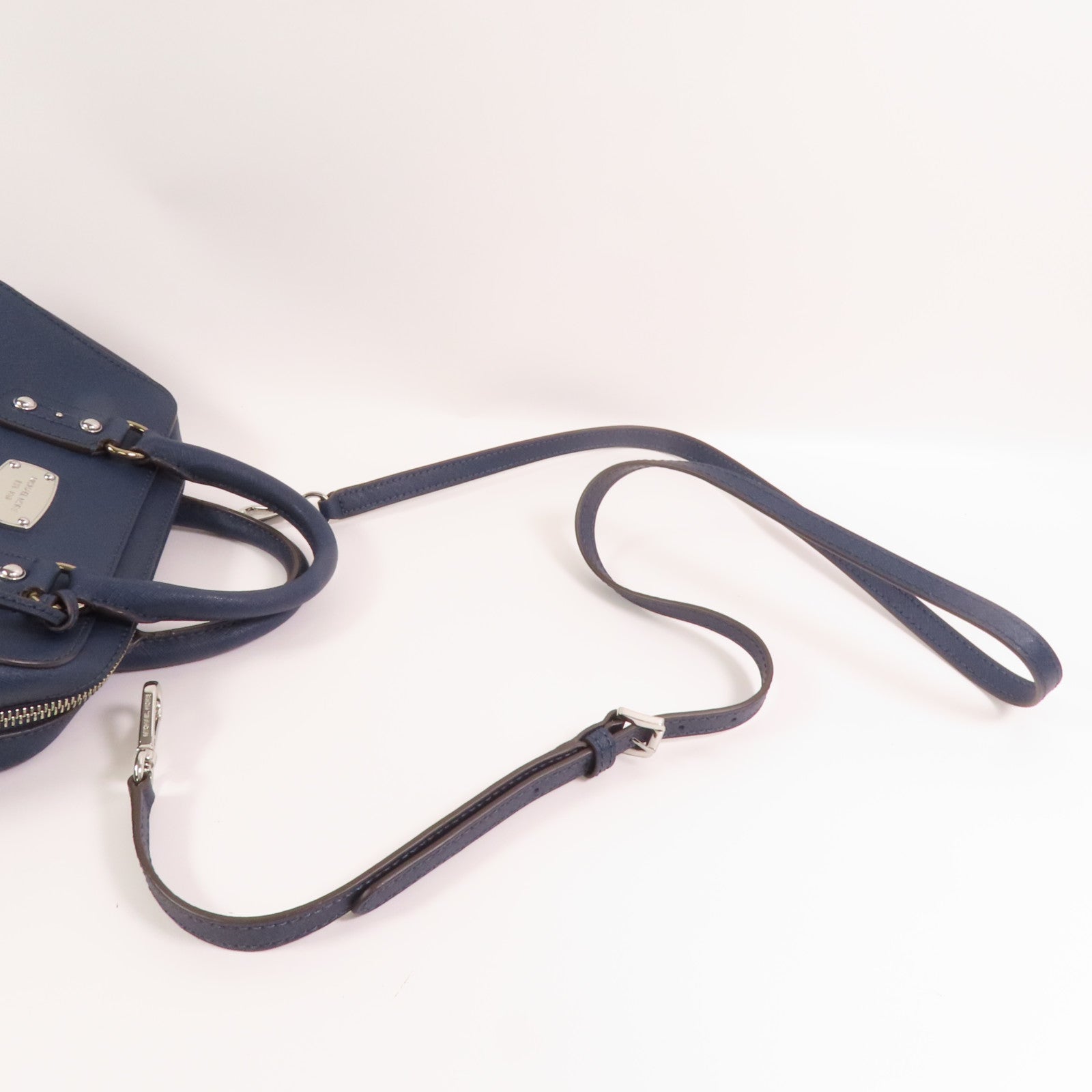 Michael Kors 塗層帆布2Way Shoulder Bag金扣手挽肩背兩用袋