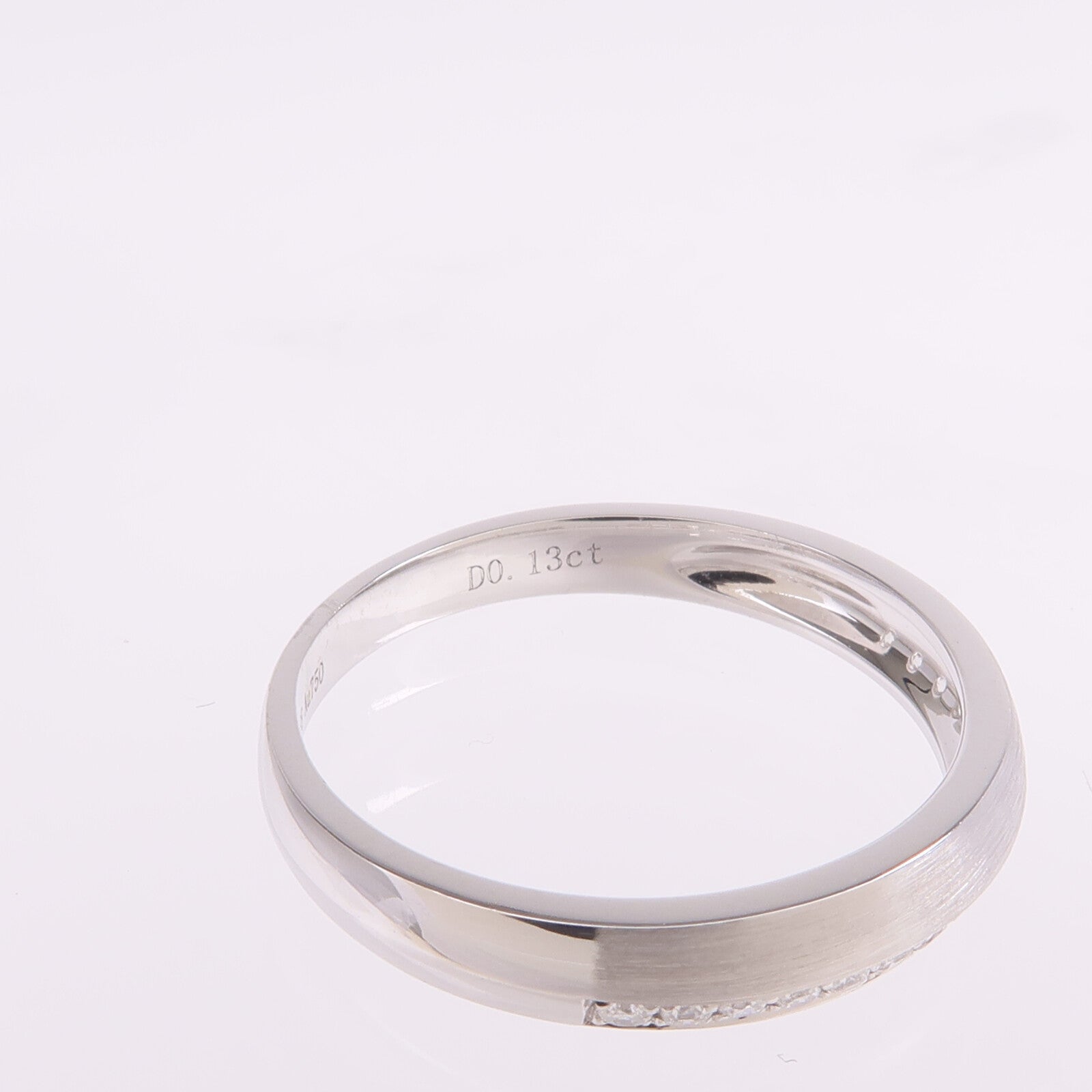 JEWELRY 【激減優惠】18K白金Diamond Ring鑽石戒指US#6.5