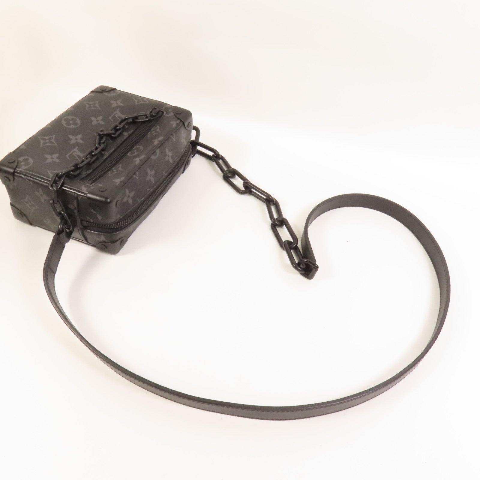 LOUIS VUITTON 【激減優惠】Monogram Eclipse Mini Soft Trunk肩背袋