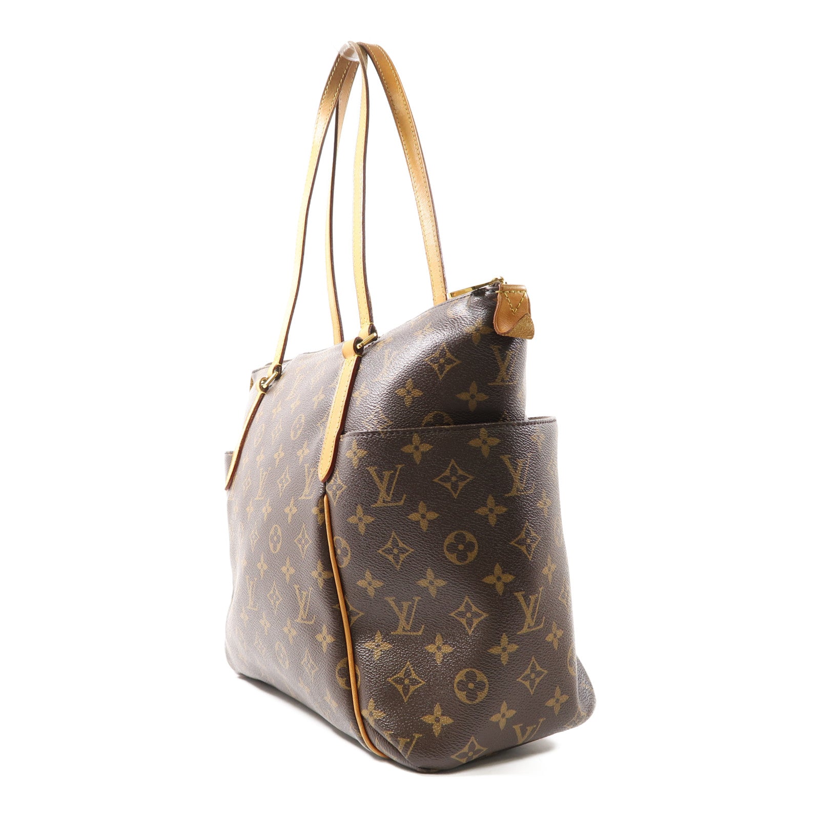 LOUIS VUITTON Monogram Totally金扣肩背袋啡色