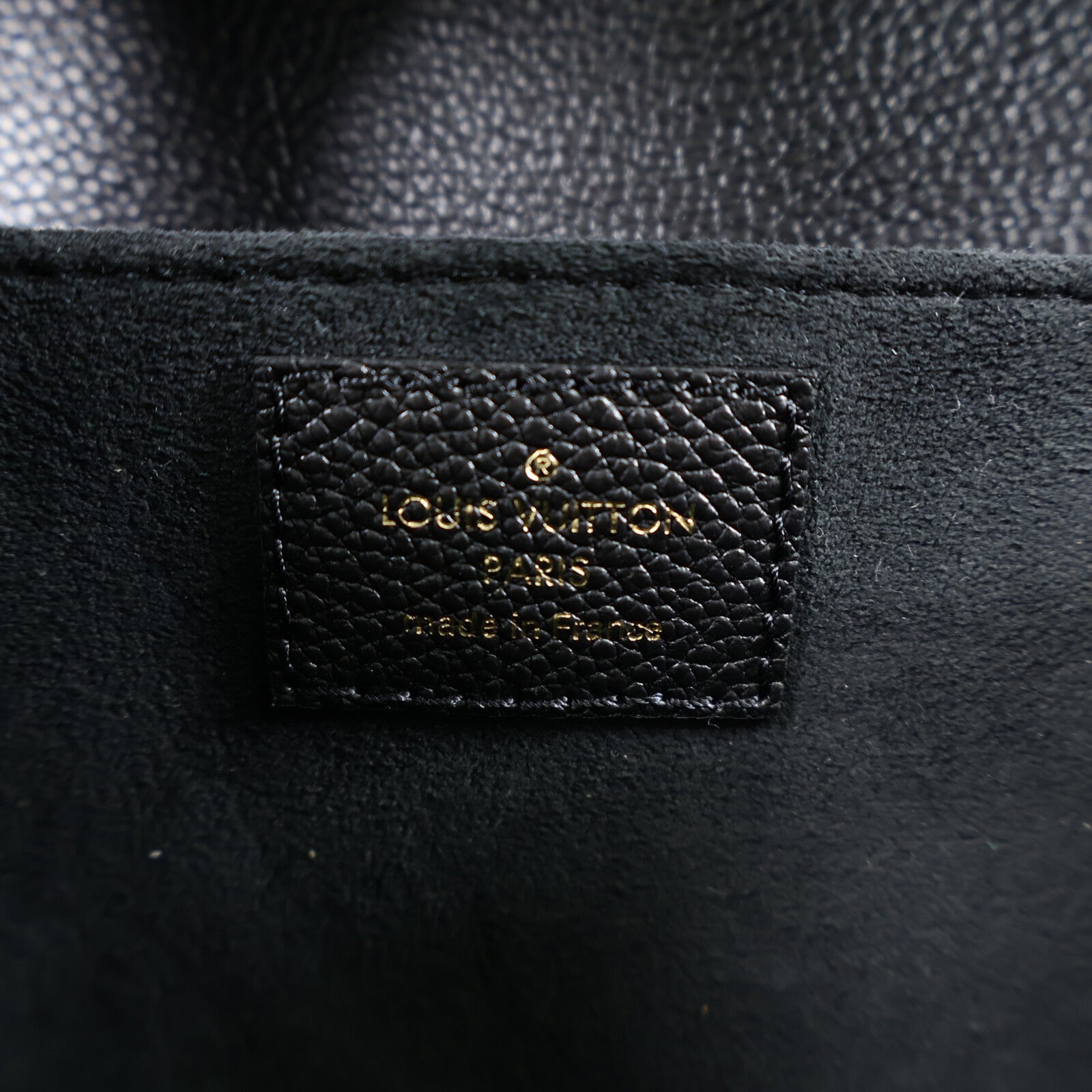 LOUIS VUITTON Monogram Empreinte Pochette Metis East West手挽肩背兩用袋