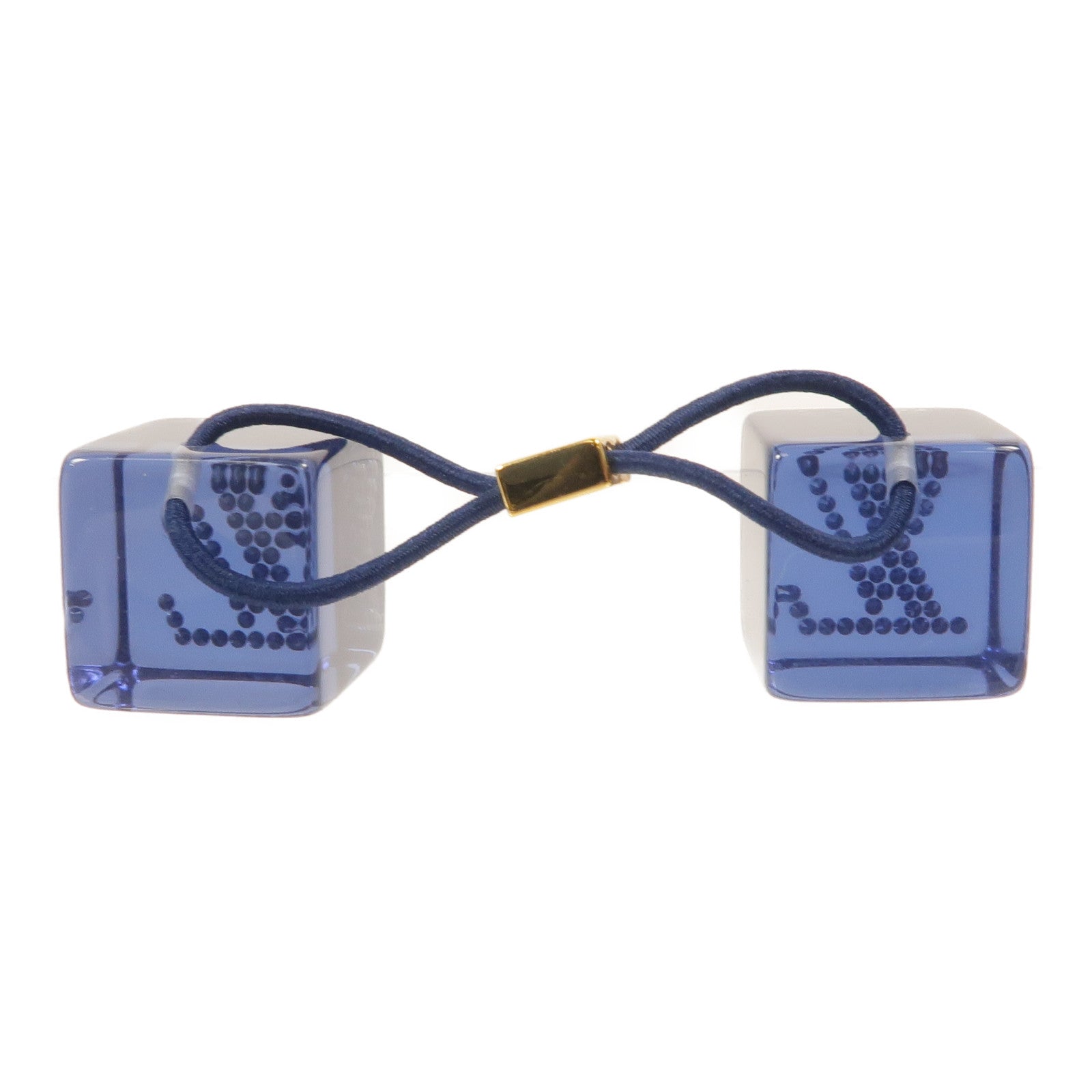 LOUIS VUITTON PVC Hair Cubes頭髮橡皮筋