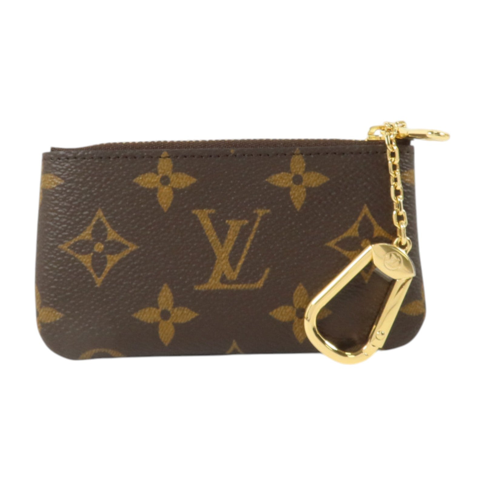 LOUIS VUITTON Monogram Key Pouch金扣鎖匙套