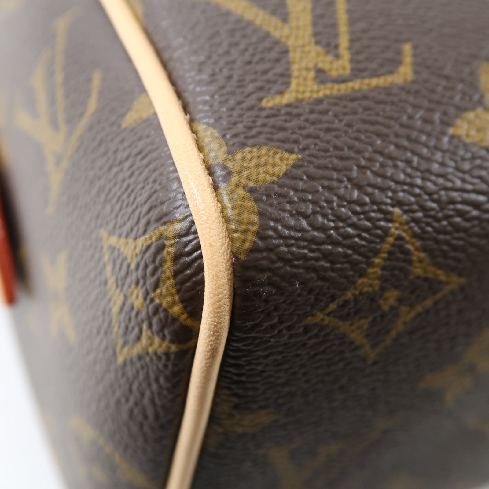 LOUIS VUITTON Monogram Speedy 20金扣手挽肩背兩用袋啡色