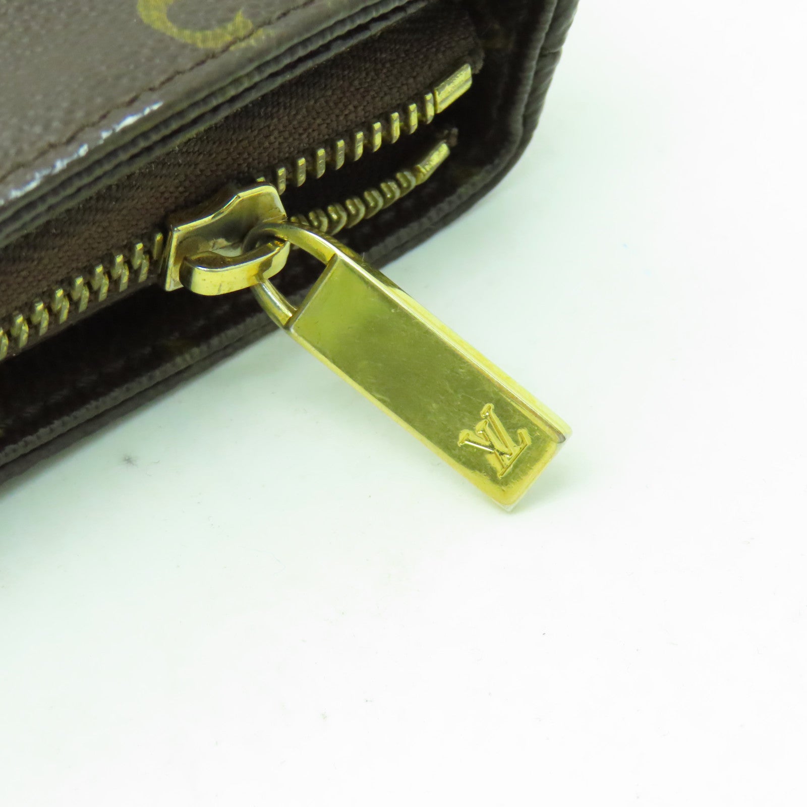 LOUIS VUITTON 【激減優惠】Monogram Cabas Mezzo金扣肩背袋啡色