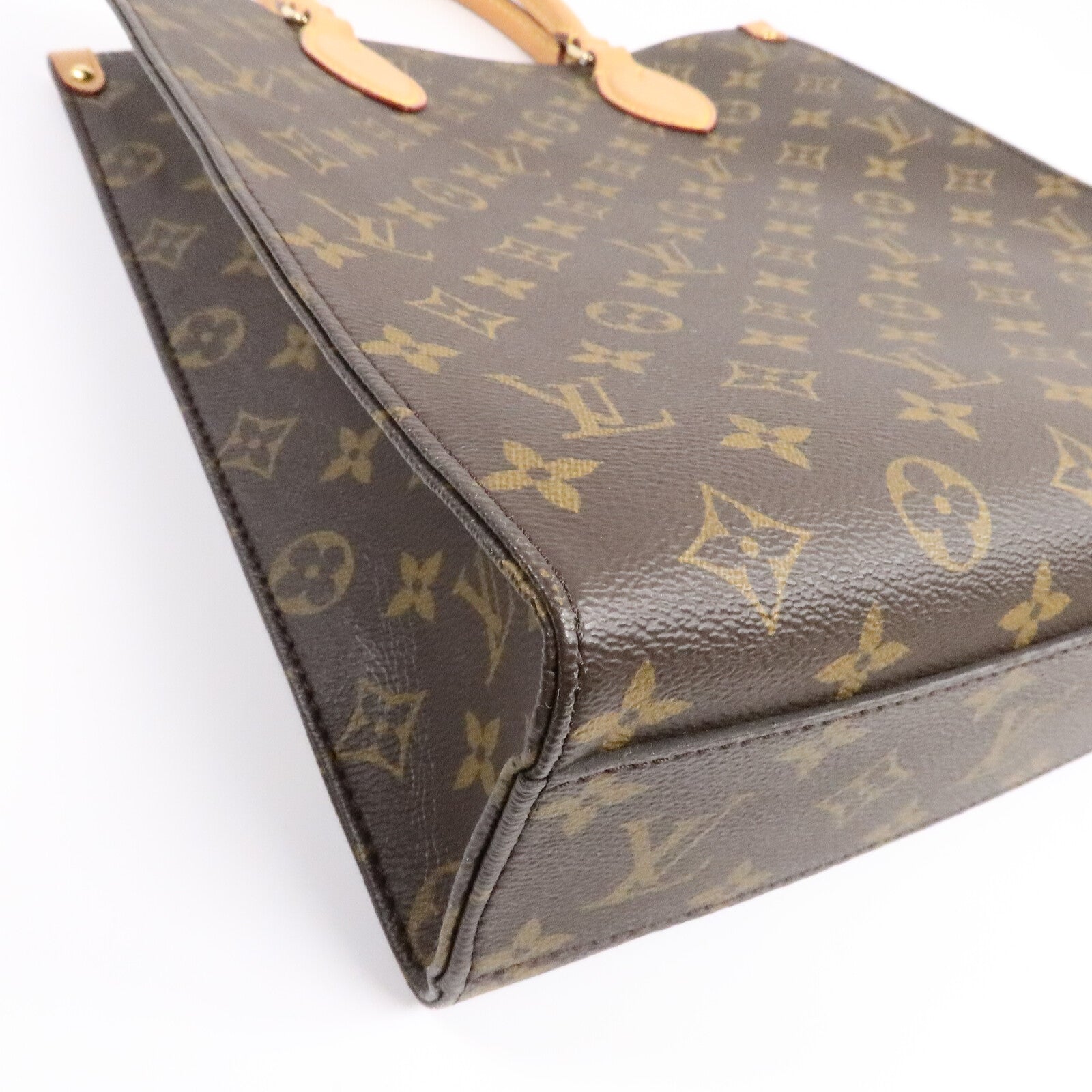 LOUIS VUITTON Monogram Sac Plat手挽袋