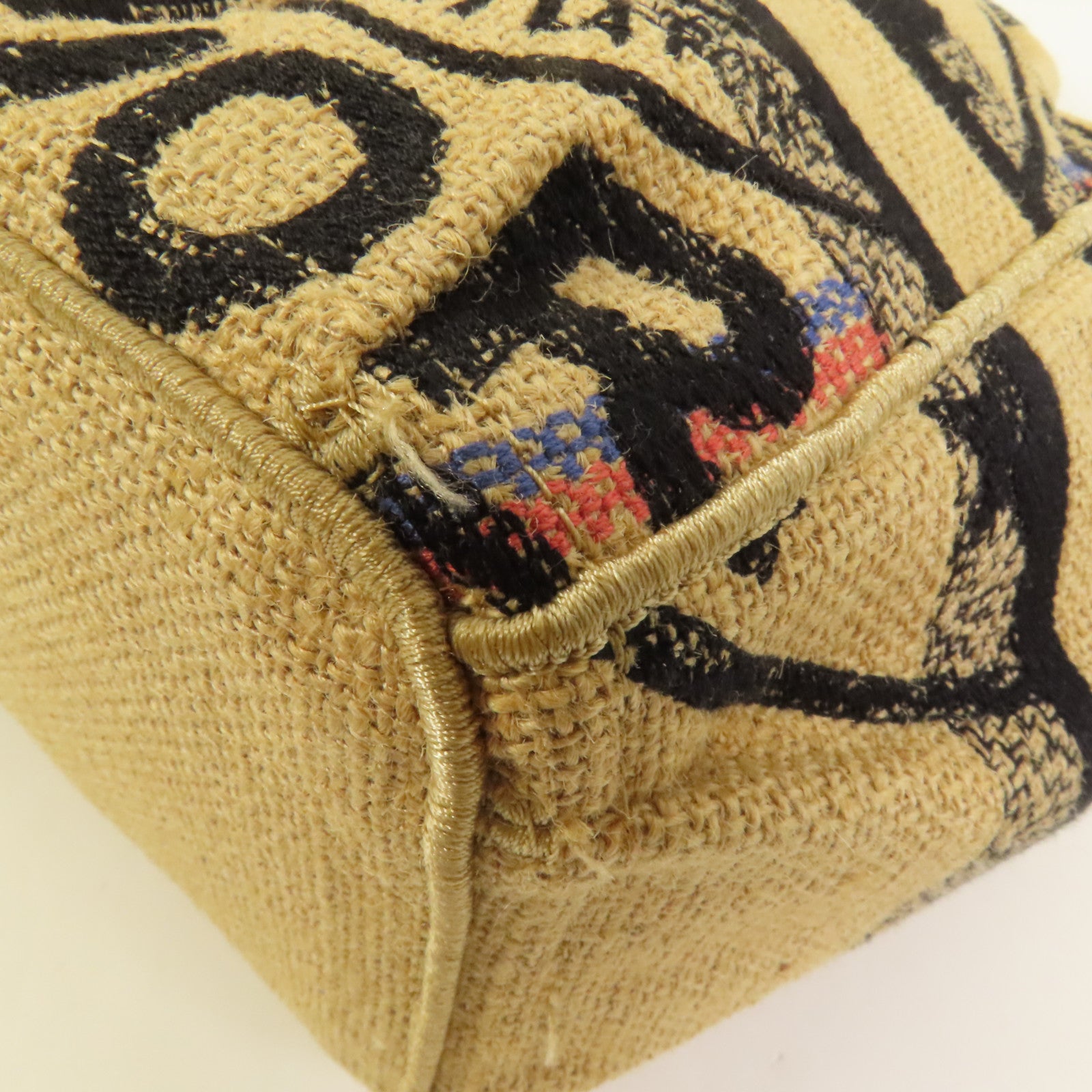 Dior 帆布Jute Catherine手挽袋