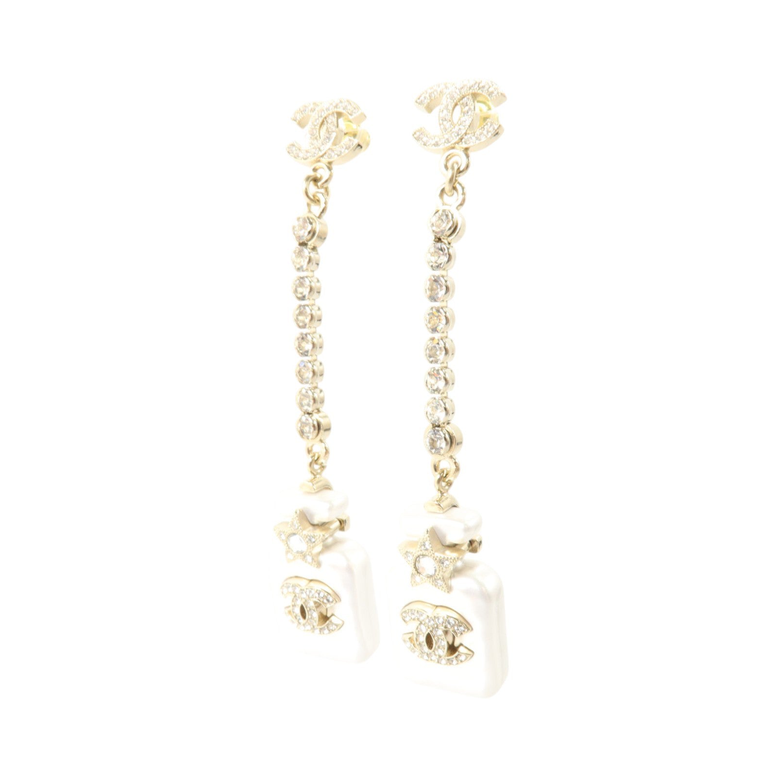 CHANEL PVC/金屬Earrings耳環