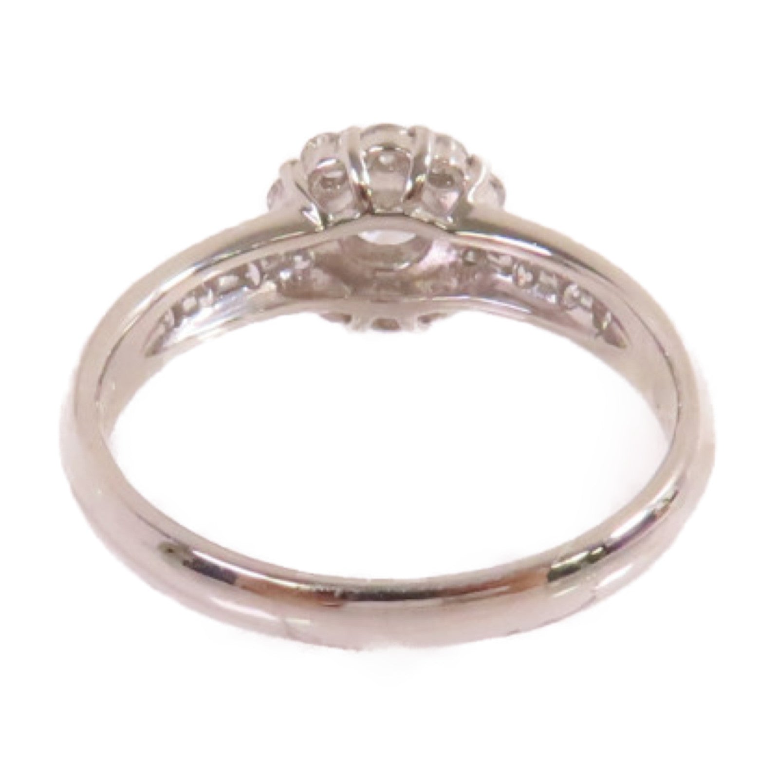 JEWELRY PT900鉑金/0.300ct/0.43ct鑚石Diamond Ring戒指US#6.75