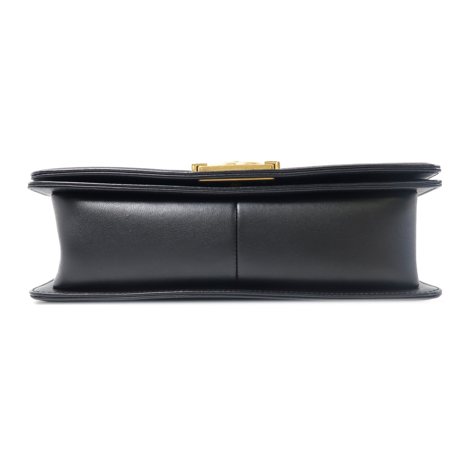 CHANEL 【激減優惠】菱格羊皮皮革Shoulder Bag金扣鏈帶肩背袋黑色