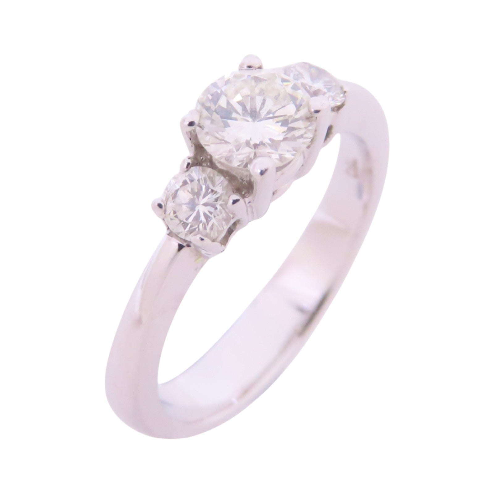 JEWELRY 18K白金/鑽石Diamond Ring戒指US#4