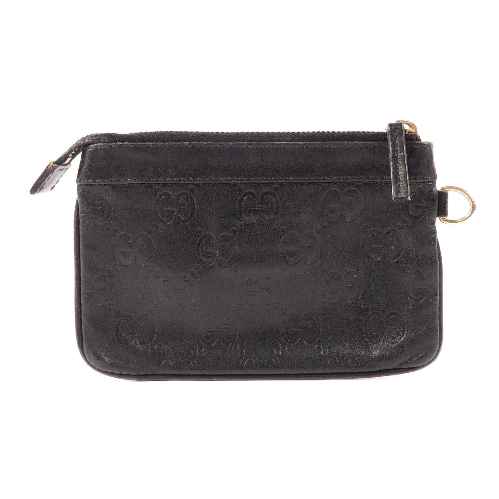 GUCCI 牛皮皮革Coin Case金扣零錢包