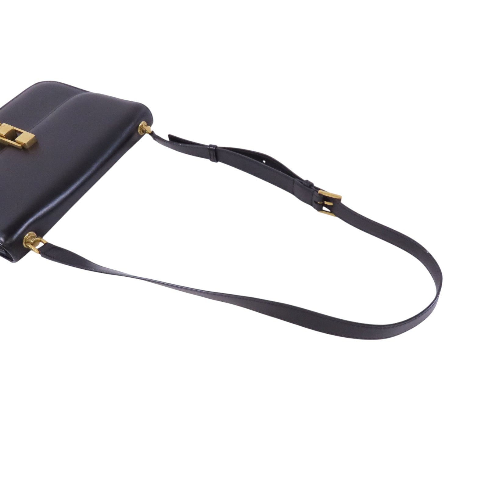 SAINT LAURENT 牛皮皮革Carre Satchel金扣肩背袋