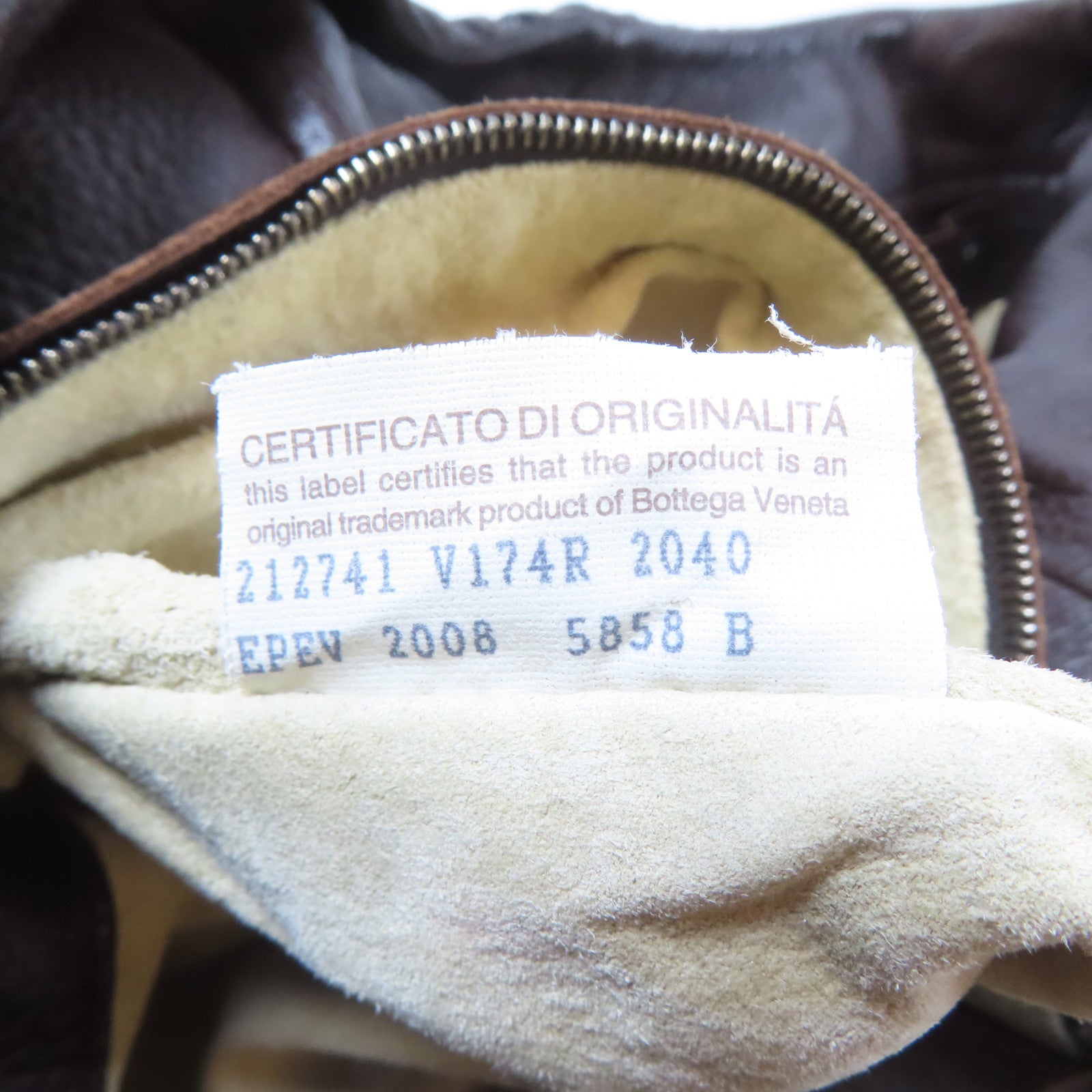 BOTTEGA VENETA 牛皮皮革Tote Bag銀扣手挽袋啡色