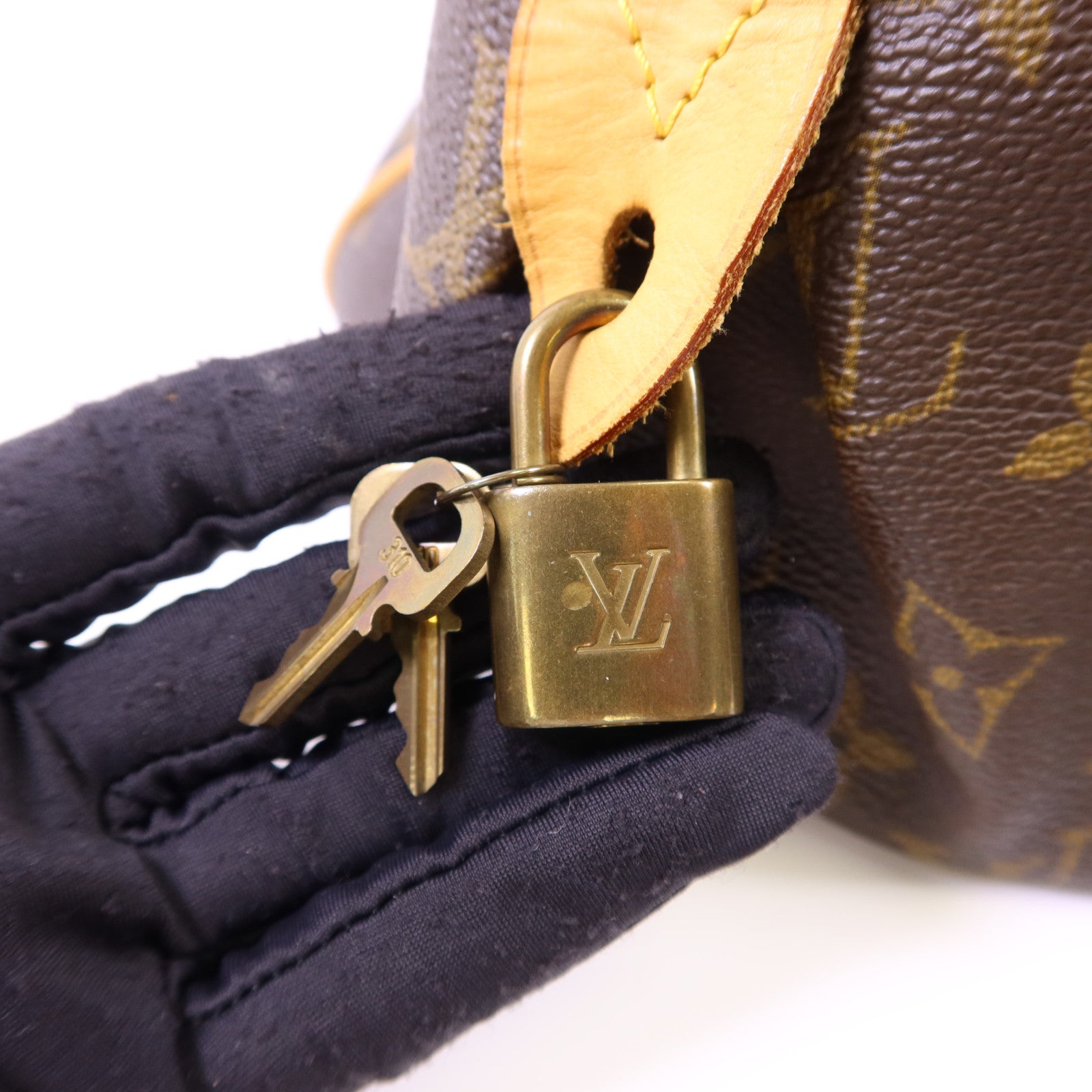 LOUIS VUITTON Monogram Montorgueil GM金扣肩背袋
