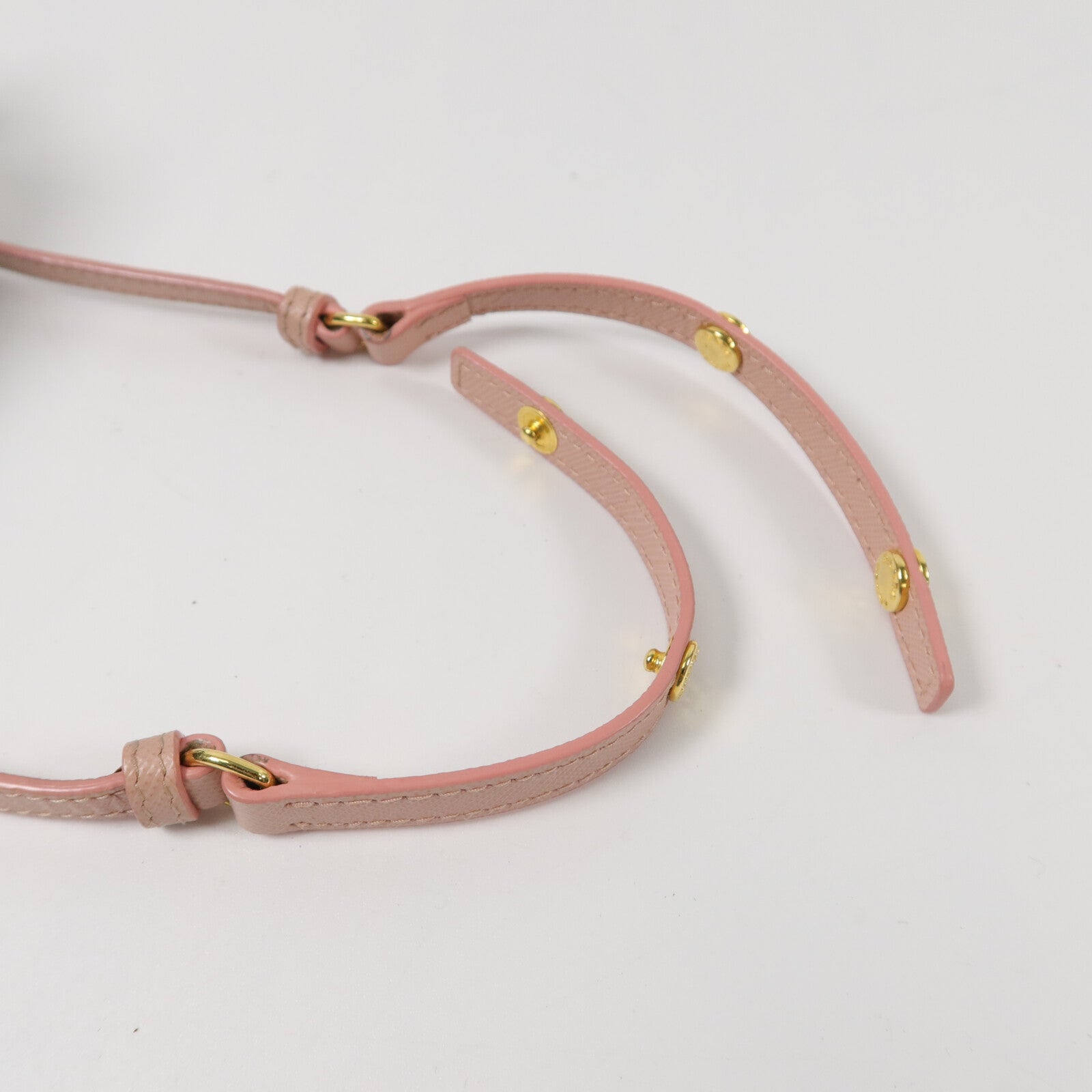 PRADA 牛皮皮革Bow Wallwt On Chain肩背袋
