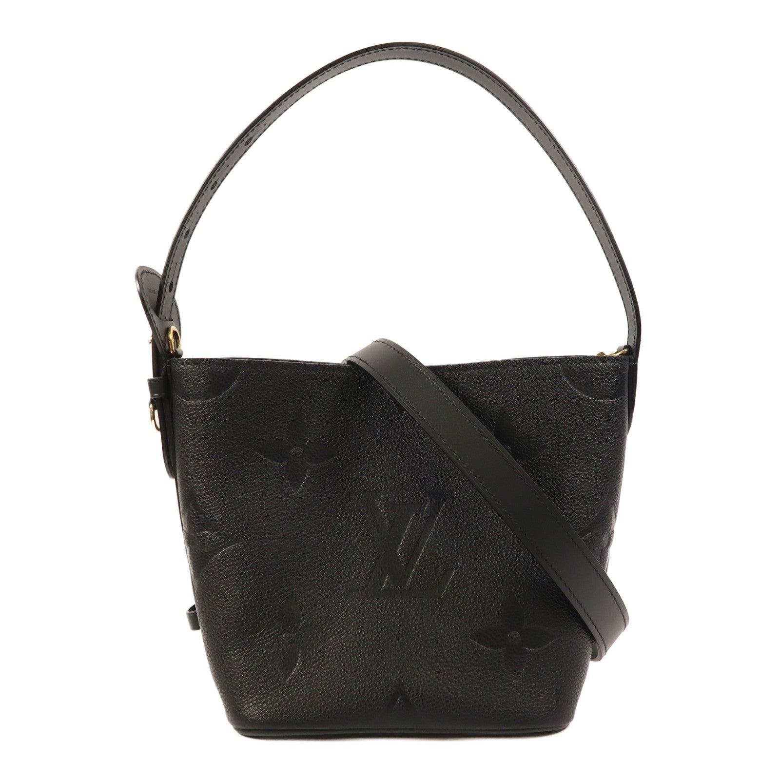 LOUIS VUITTON Monogram Empreinte All In BB金扣手挽肩背兩用袋