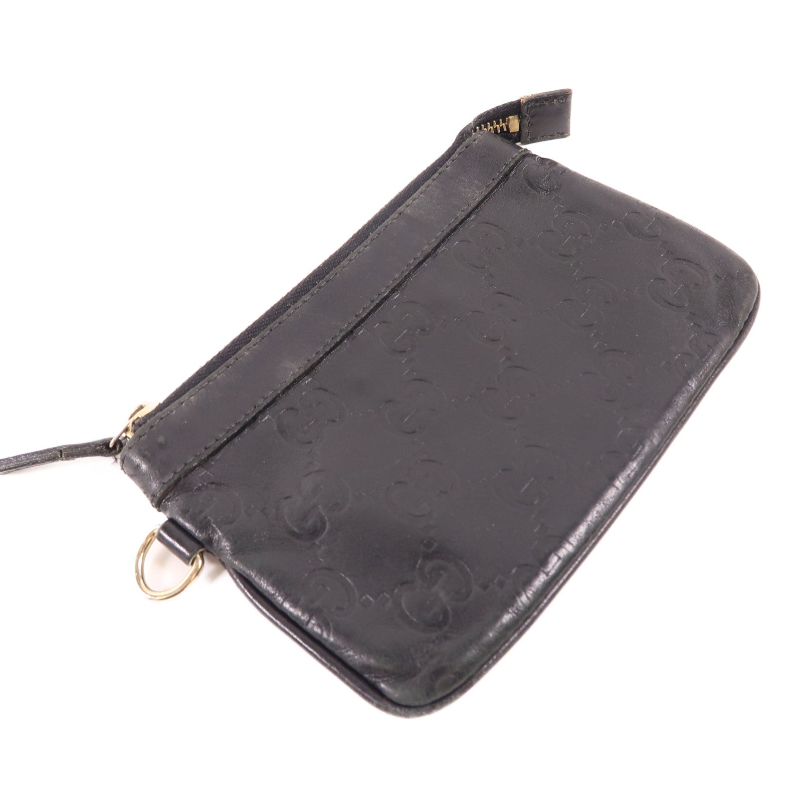 GUCCI 牛皮皮革Coin Case金扣零錢包