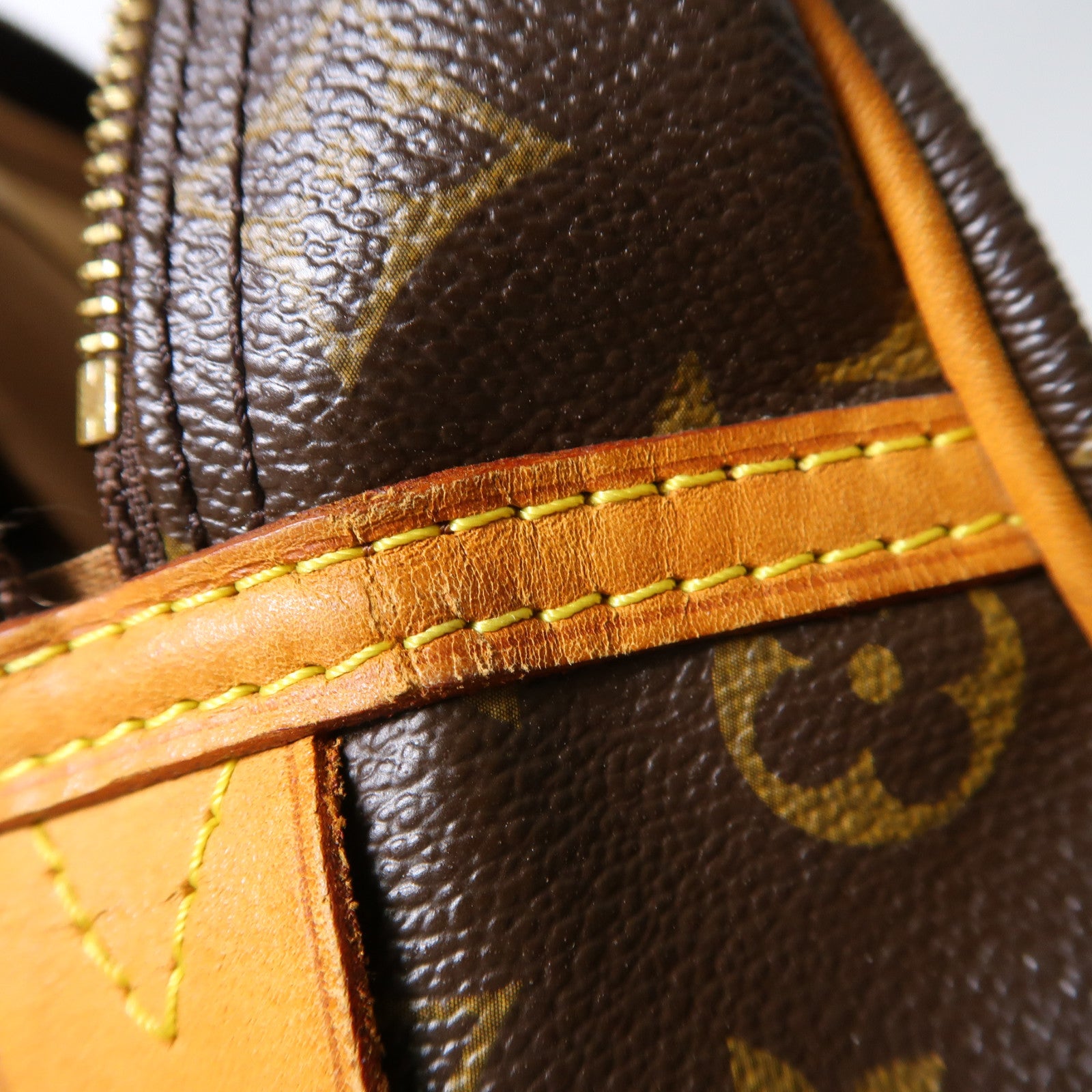 LOUIS VUITTON Monogram Montorgueil PM金扣肩背袋啡色
