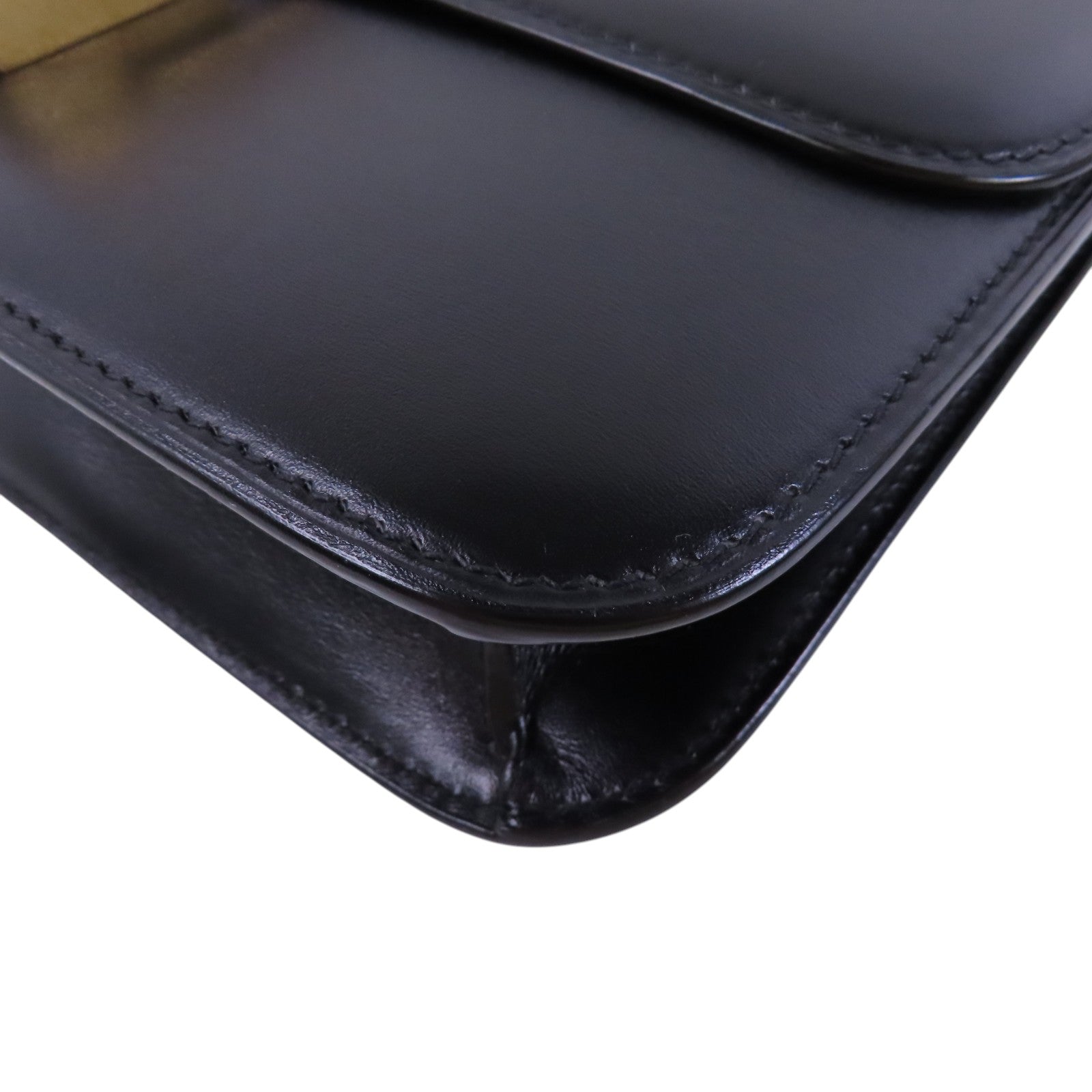 SAINT LAURENT 【激減優惠】牛皮皮革Carre Satchel金扣肩背袋